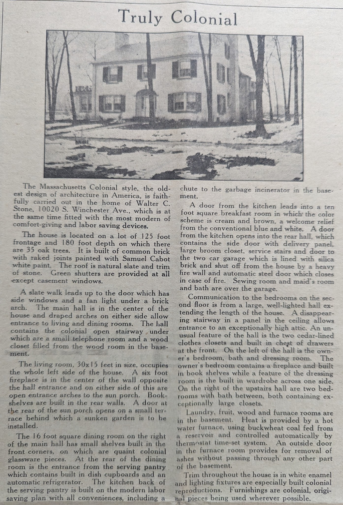 Original Newspaper Article