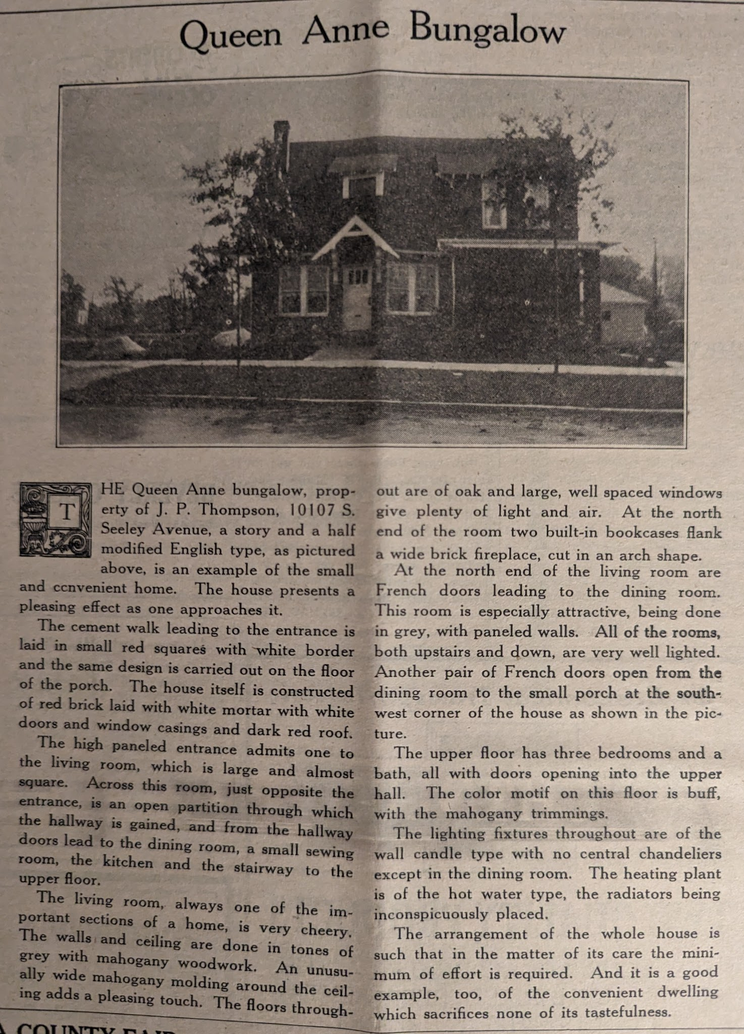 Original Newspaper Article
