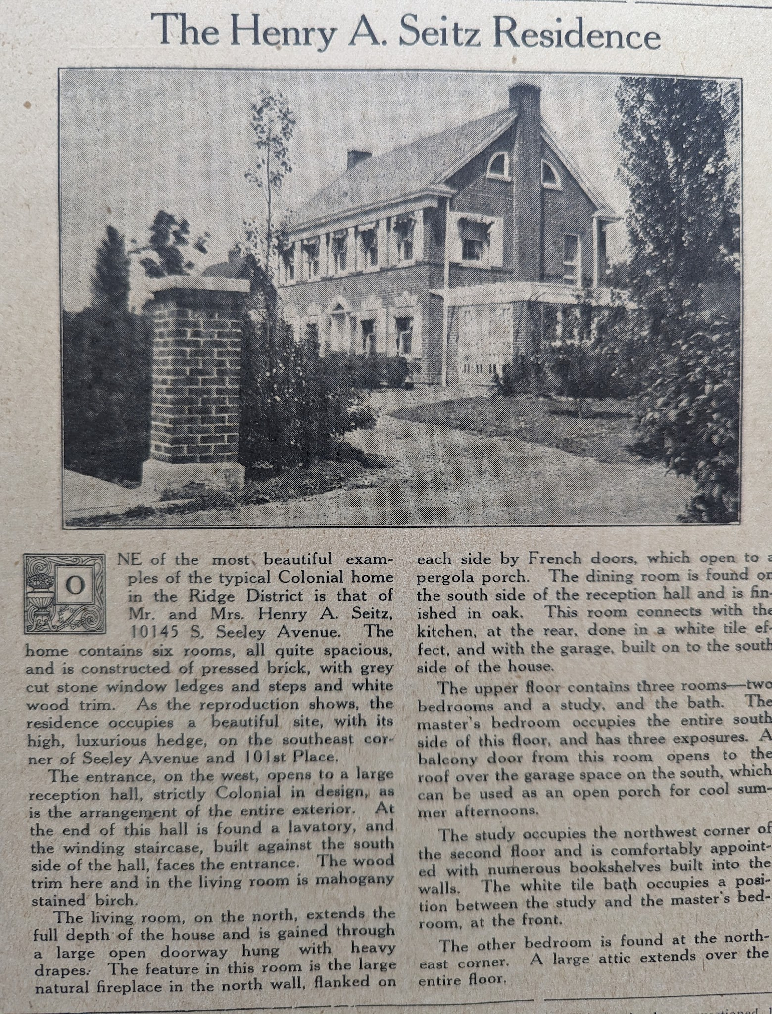 Original Newspaper Article