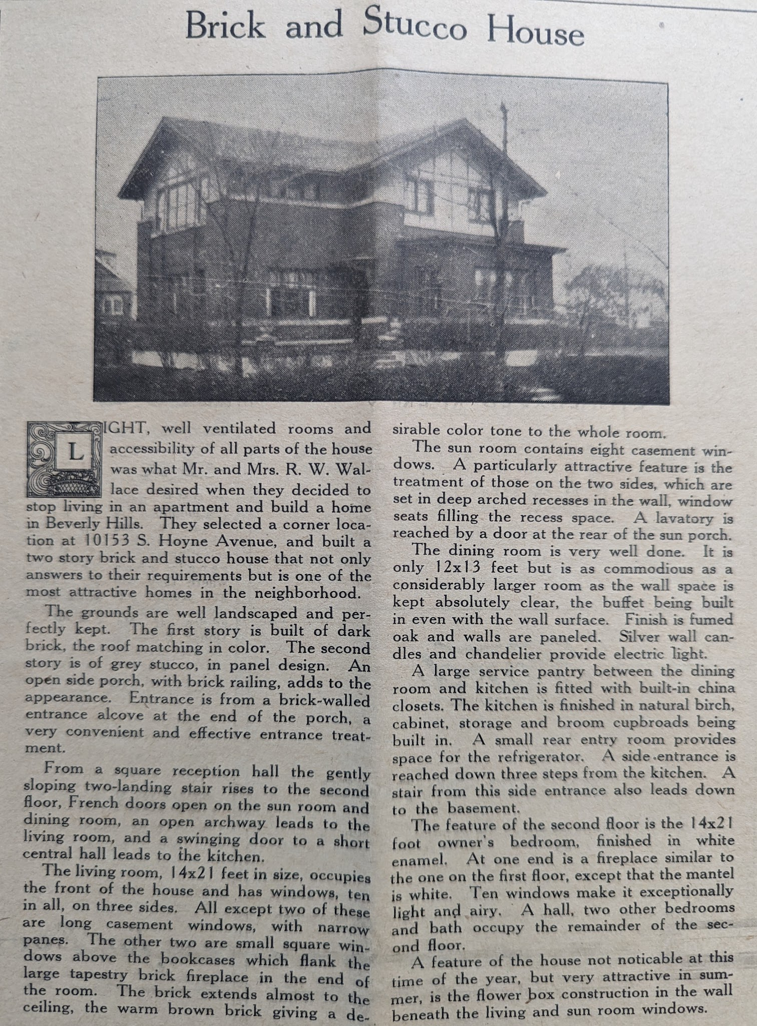 Original Newspaper Article