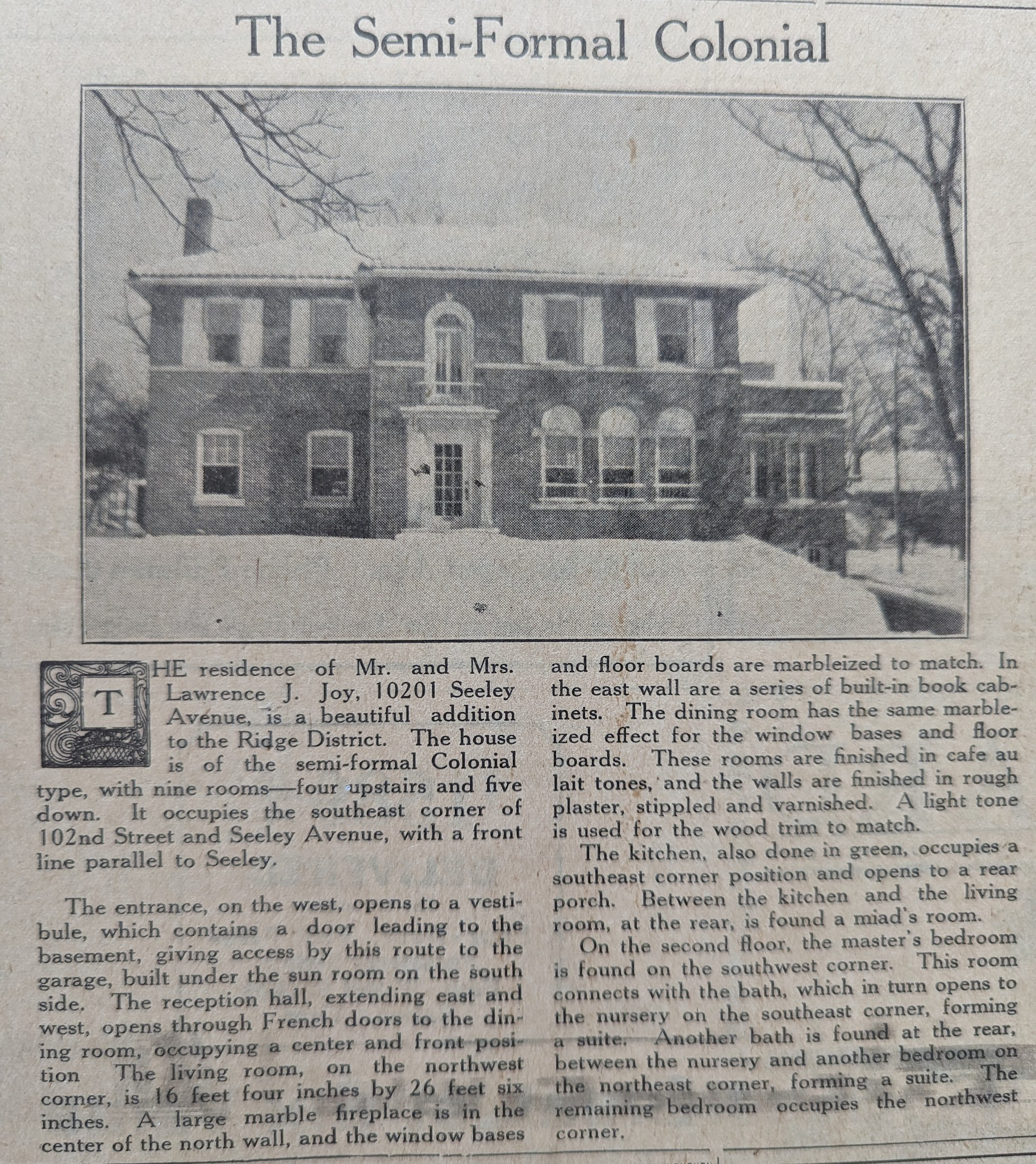 Original Newspaper Article