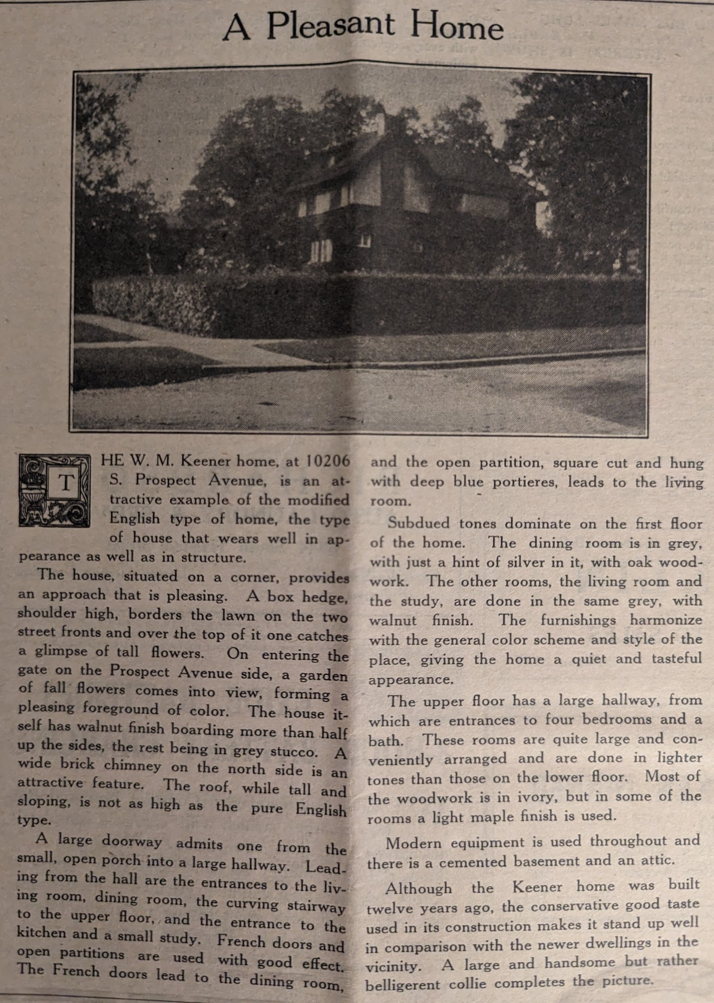 Original Newspaper Article