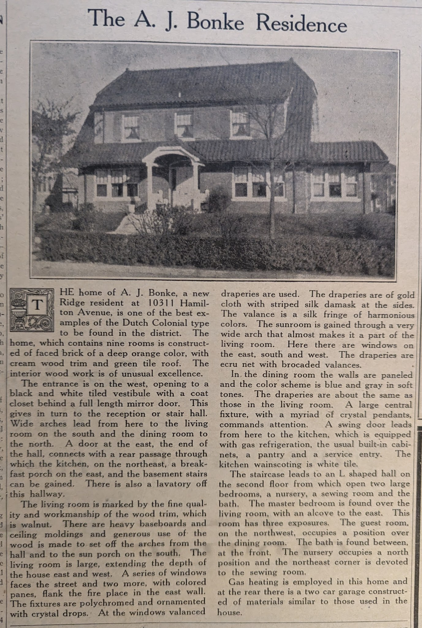 Original Newspaper Article