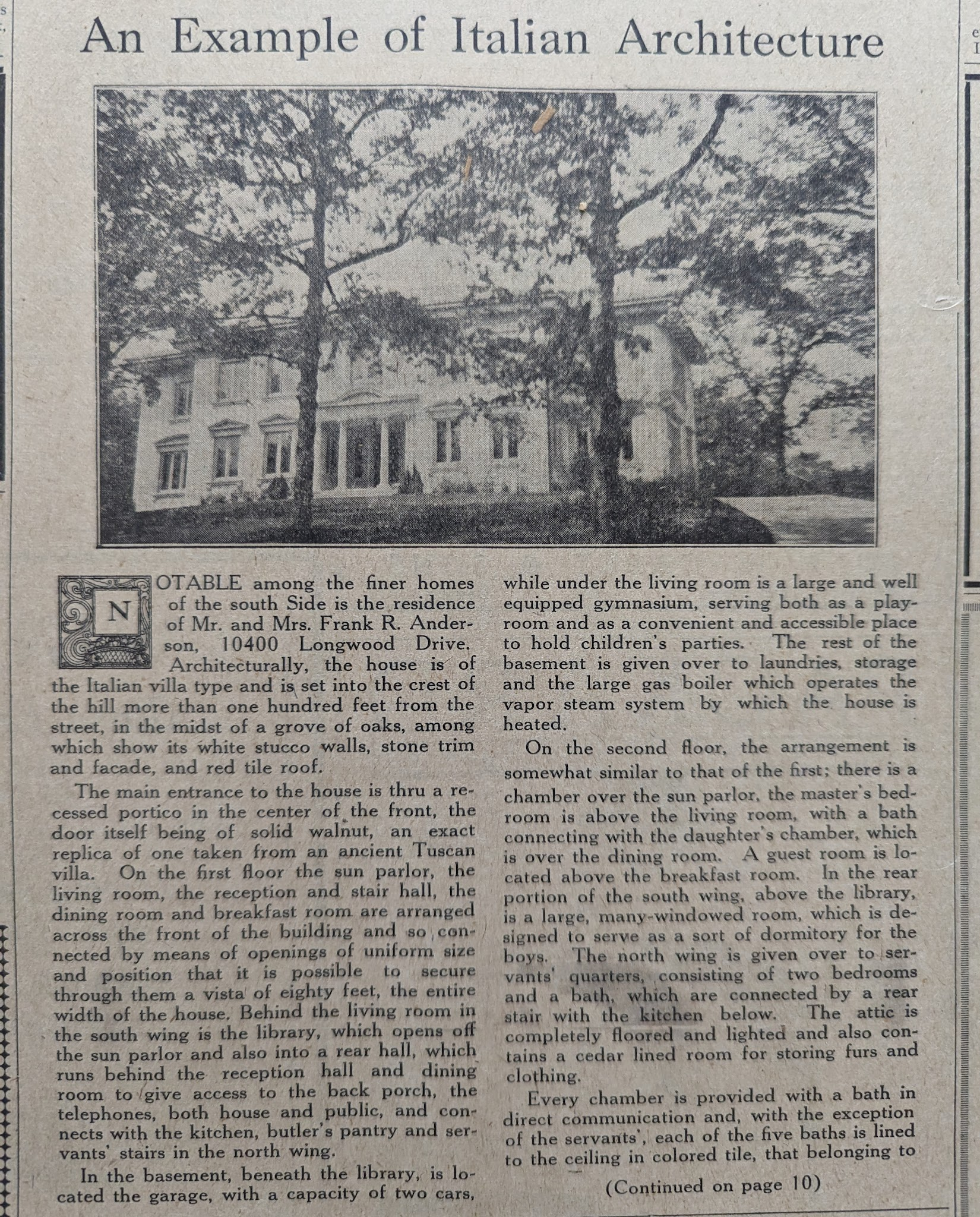 Original Newspaper Article