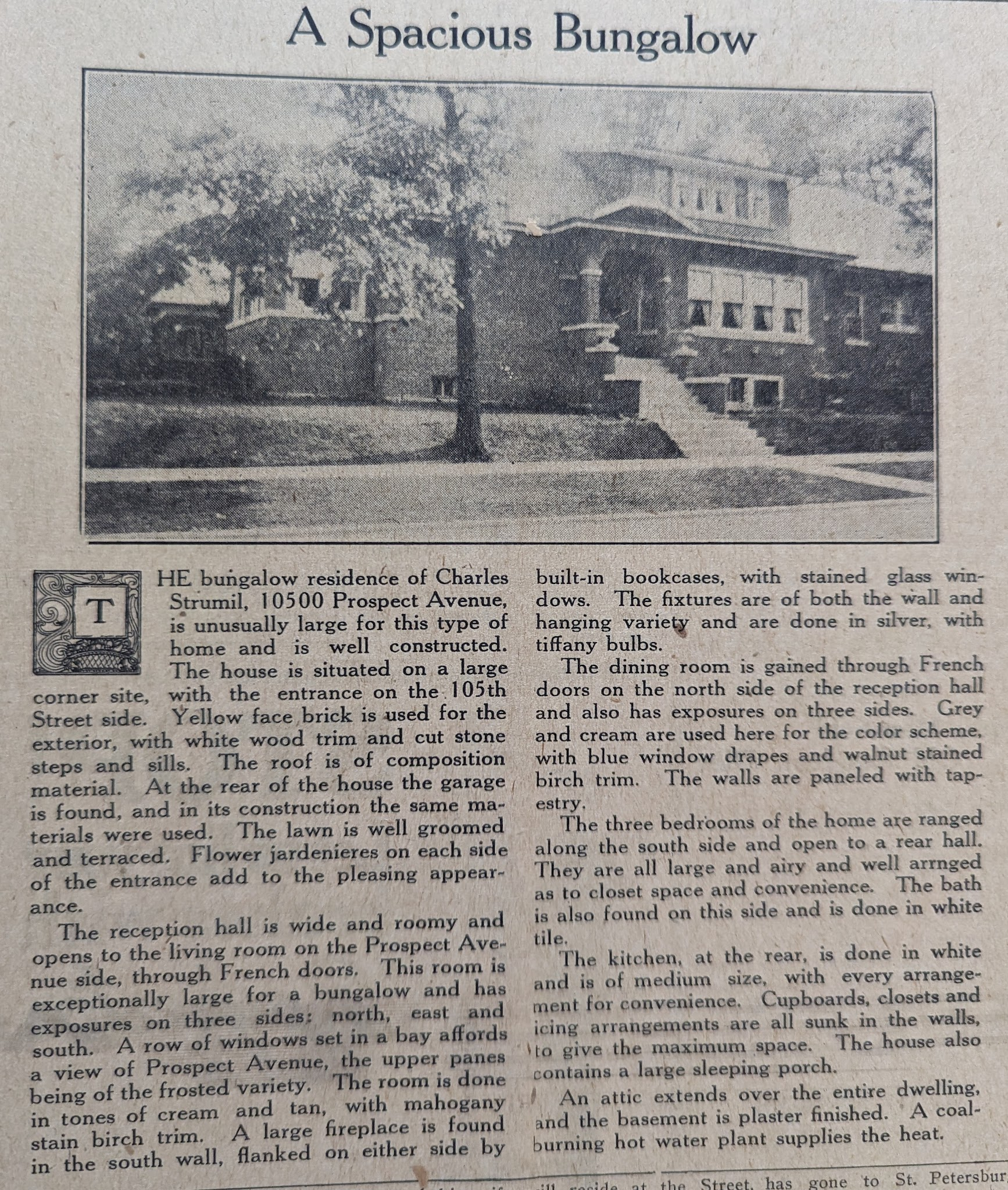 Original Newspaper Article
