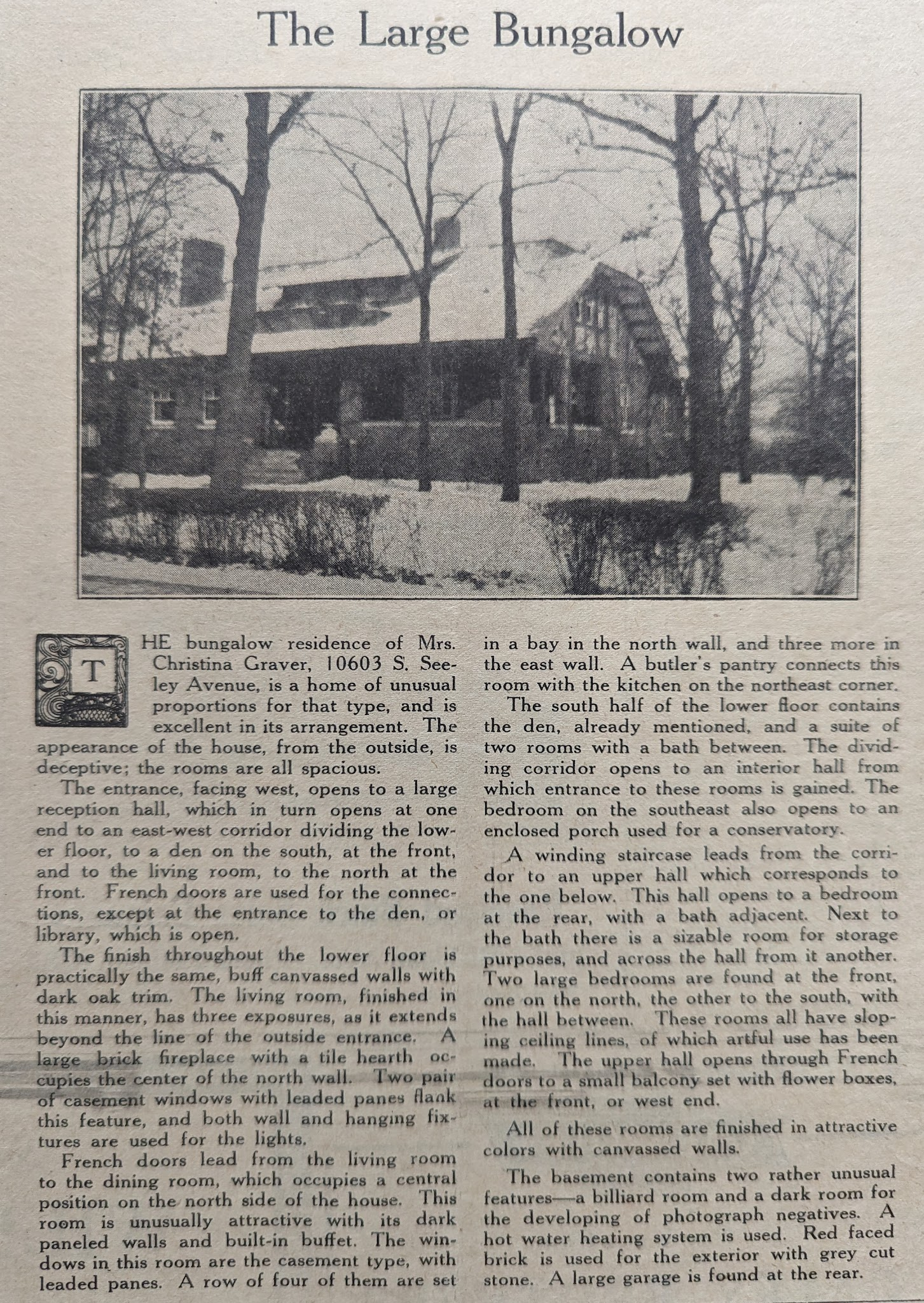 Original Newspaper Article