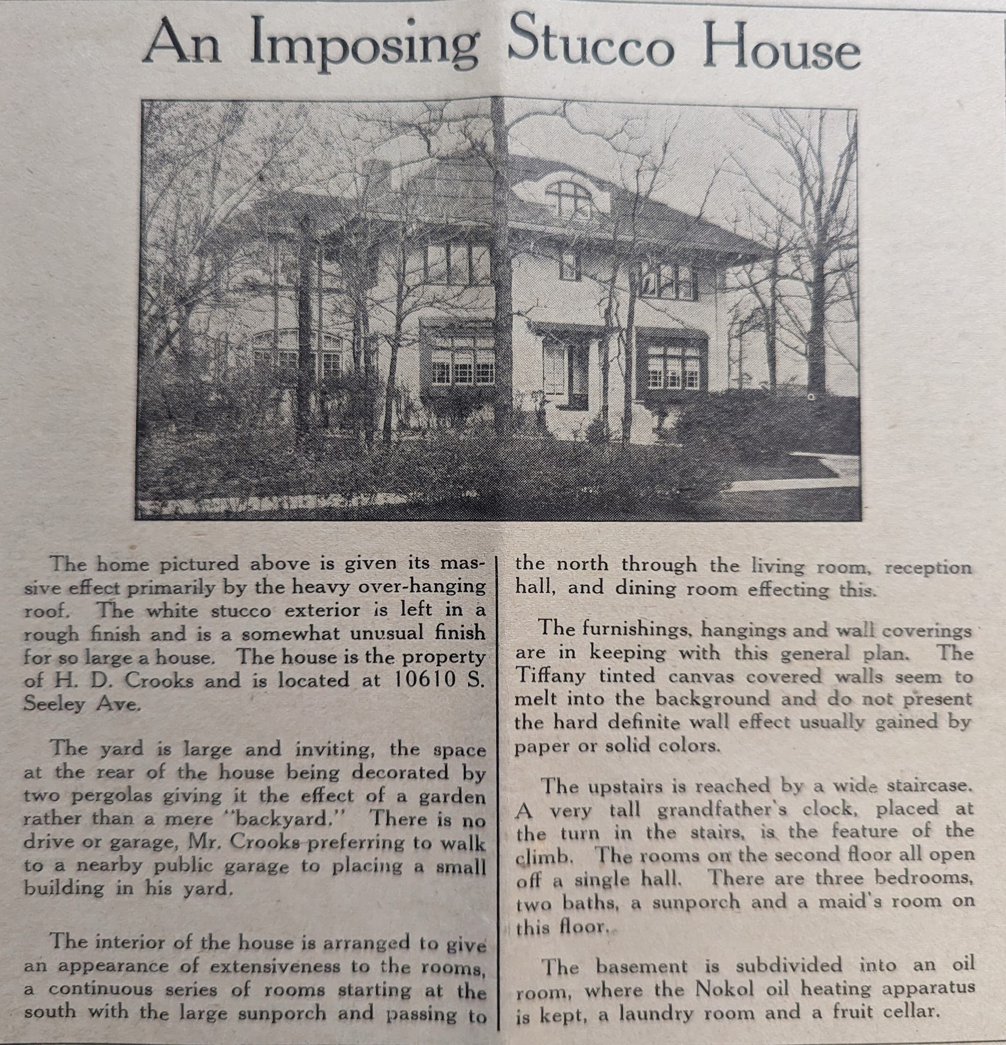 Original Newspaper Article