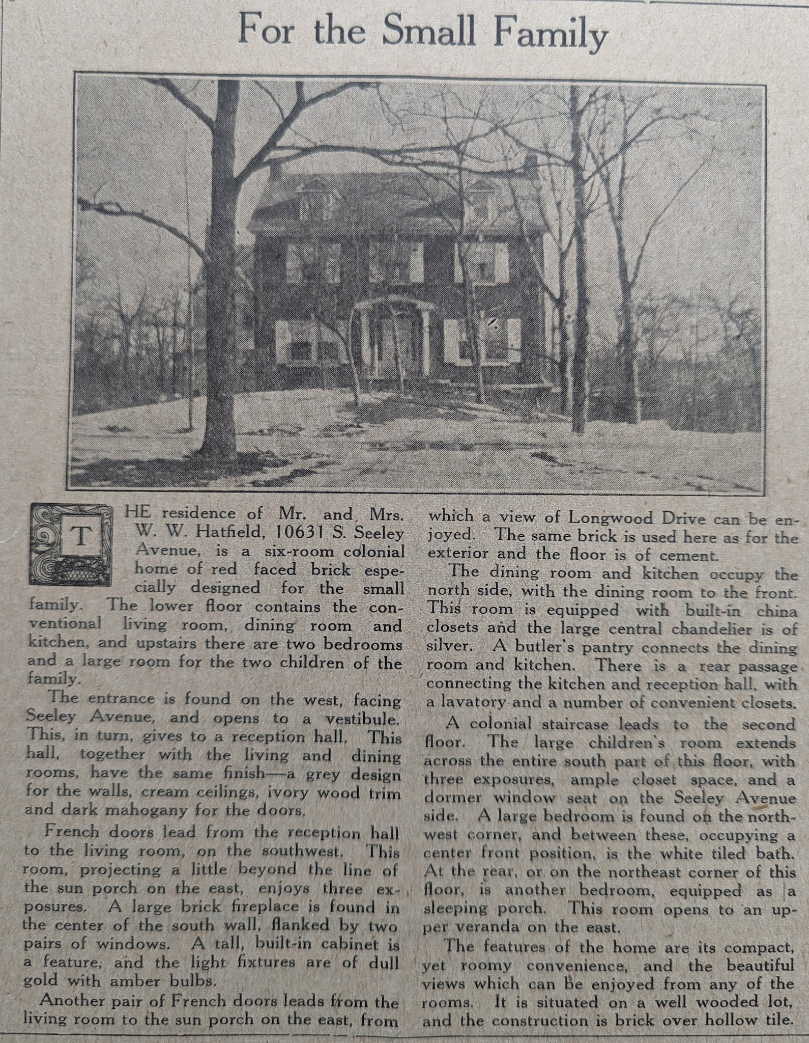 Original Newspaper Article