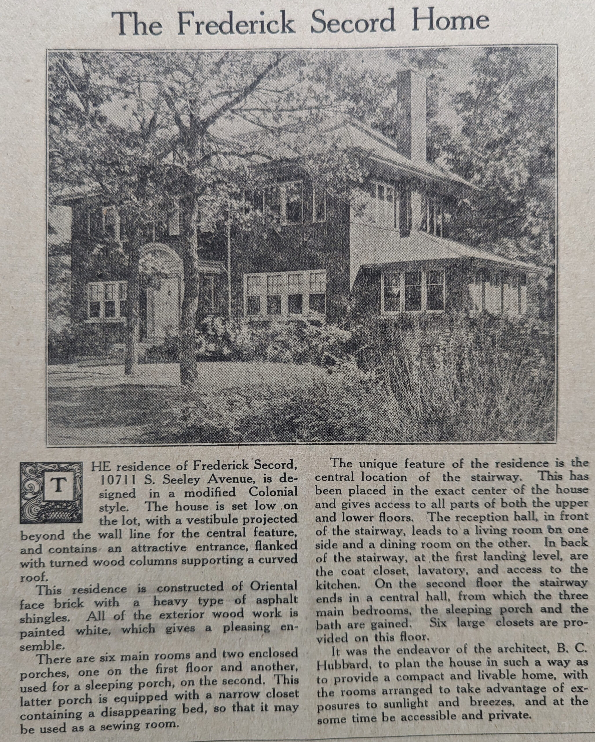 Original Newspaper Article