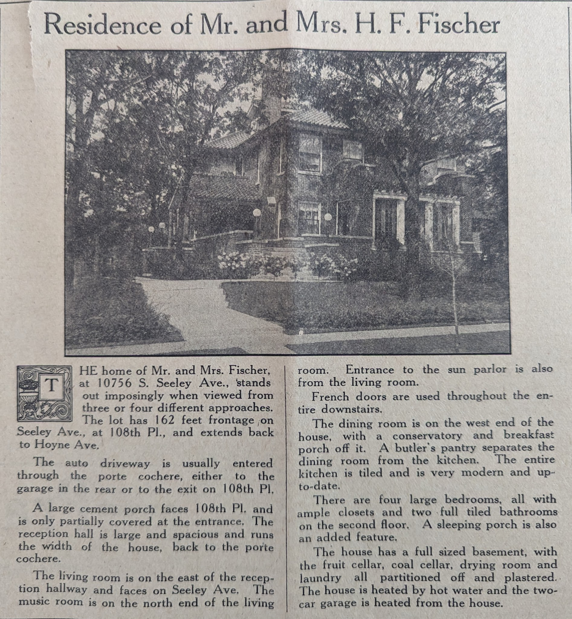 Original Newspaper Article