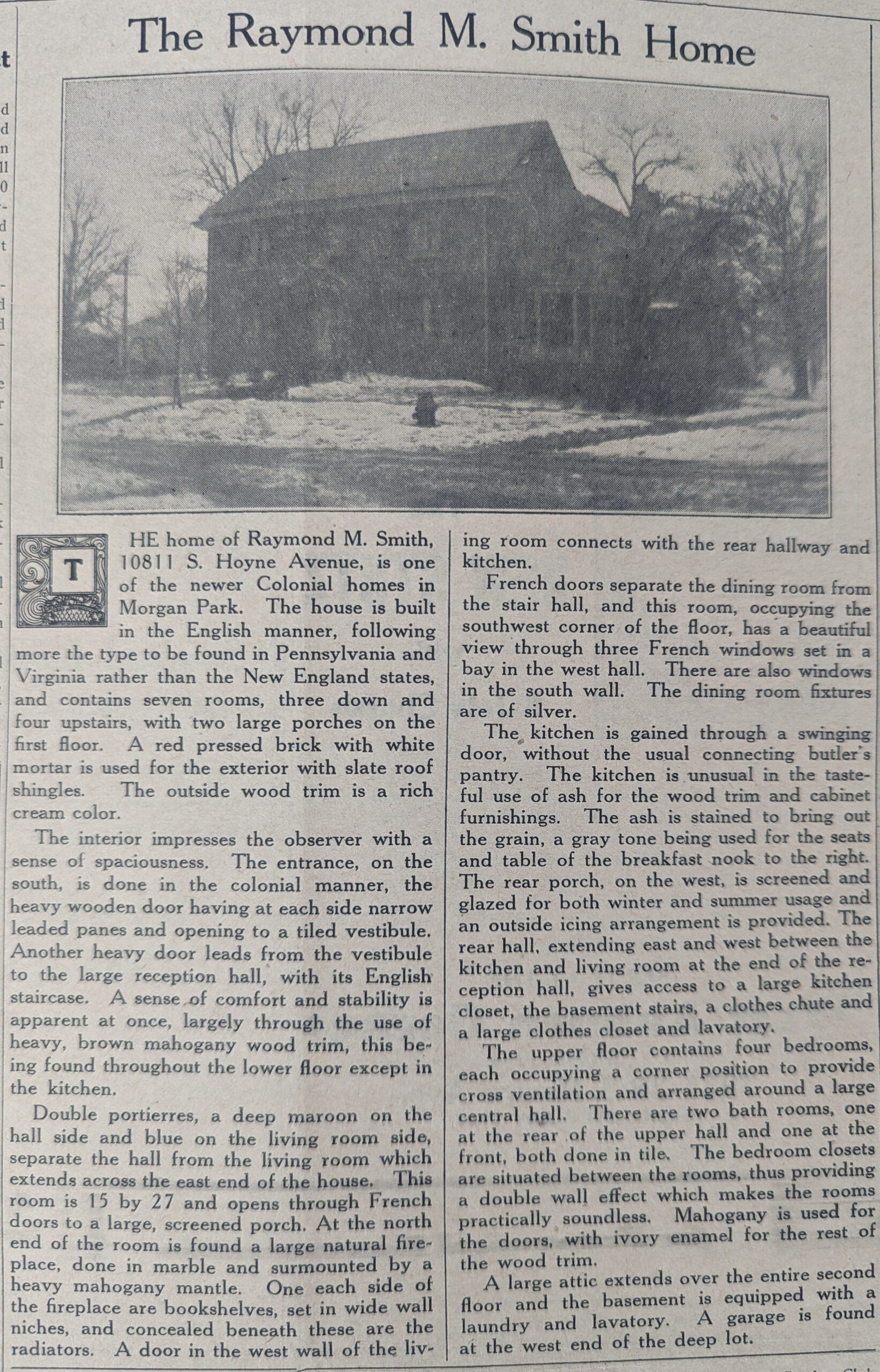 Original Newspaper Article