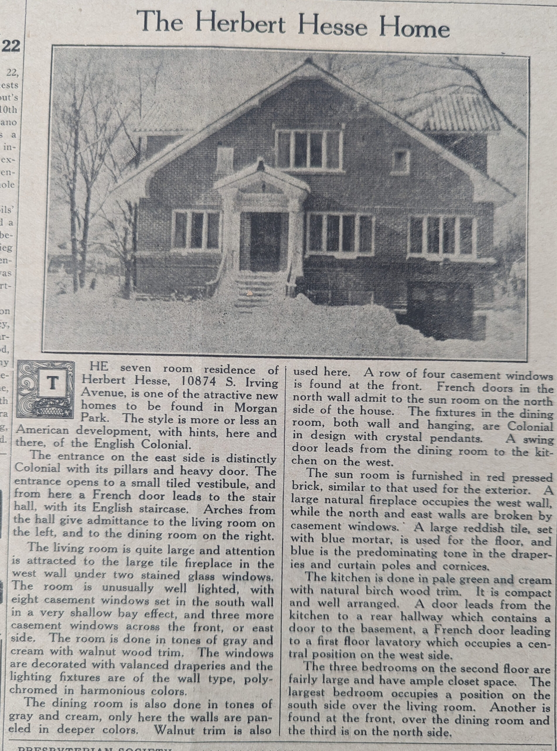 Original Newspaper Article