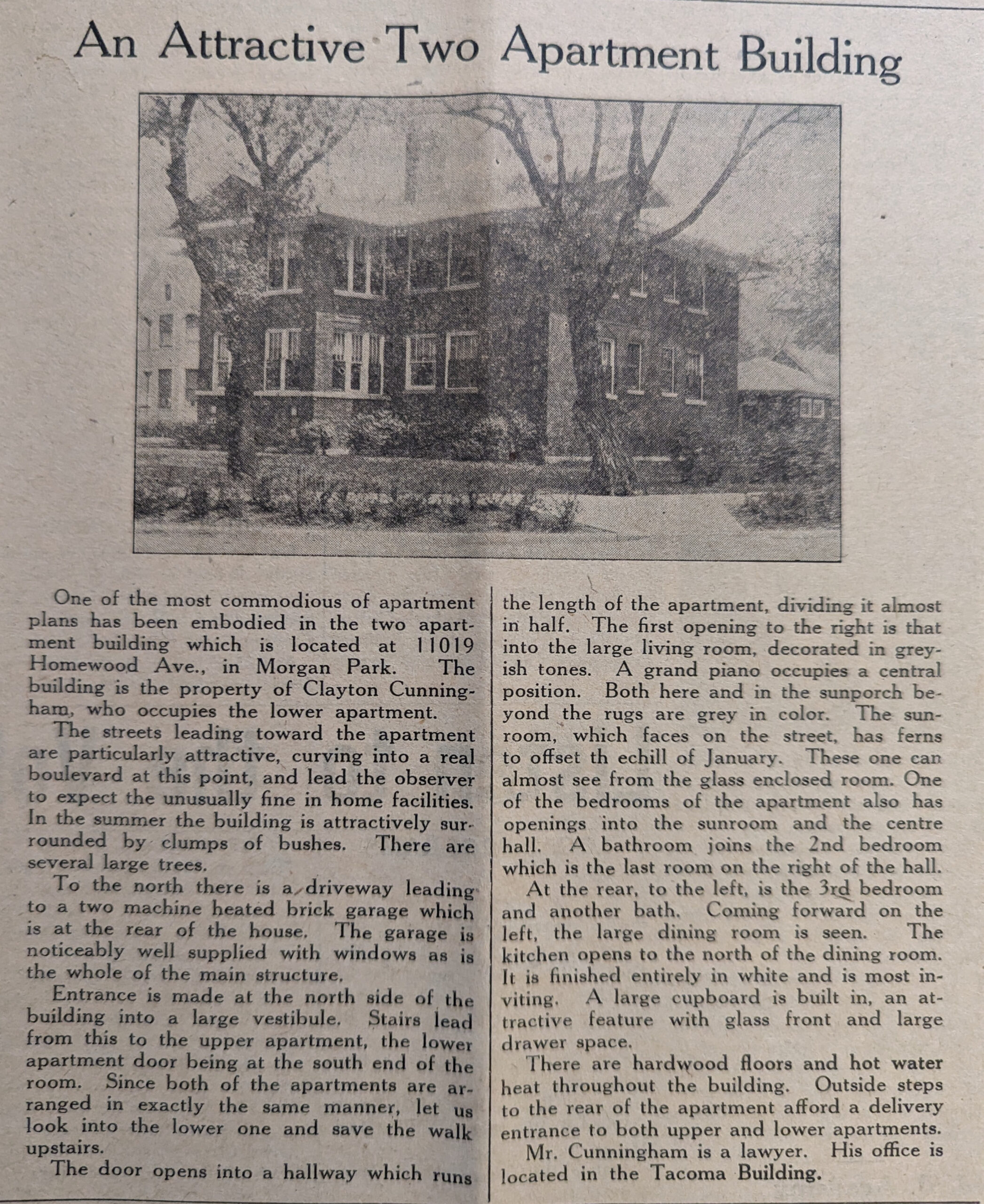 Original Newspaper Article