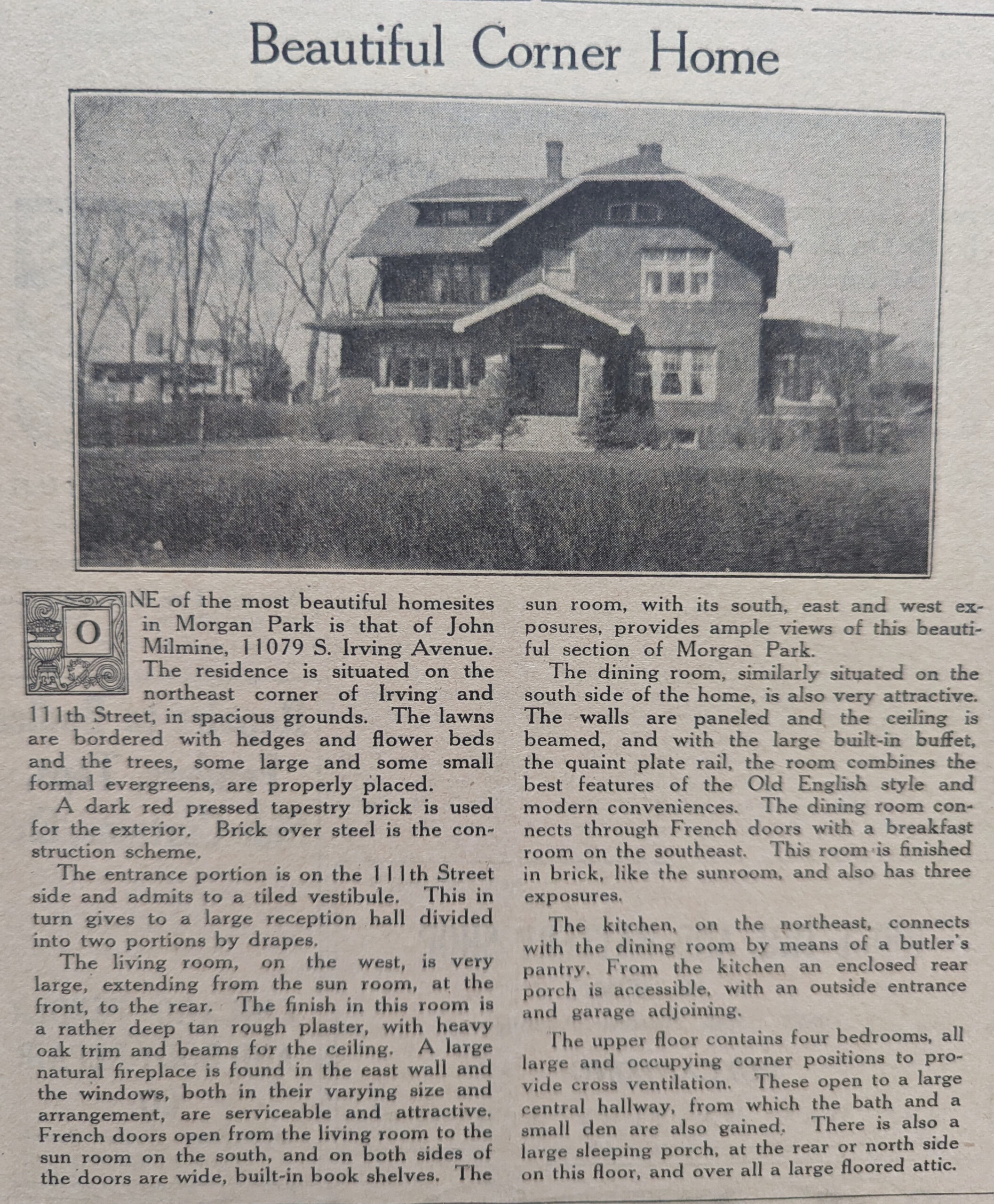 Original Newspaper Article