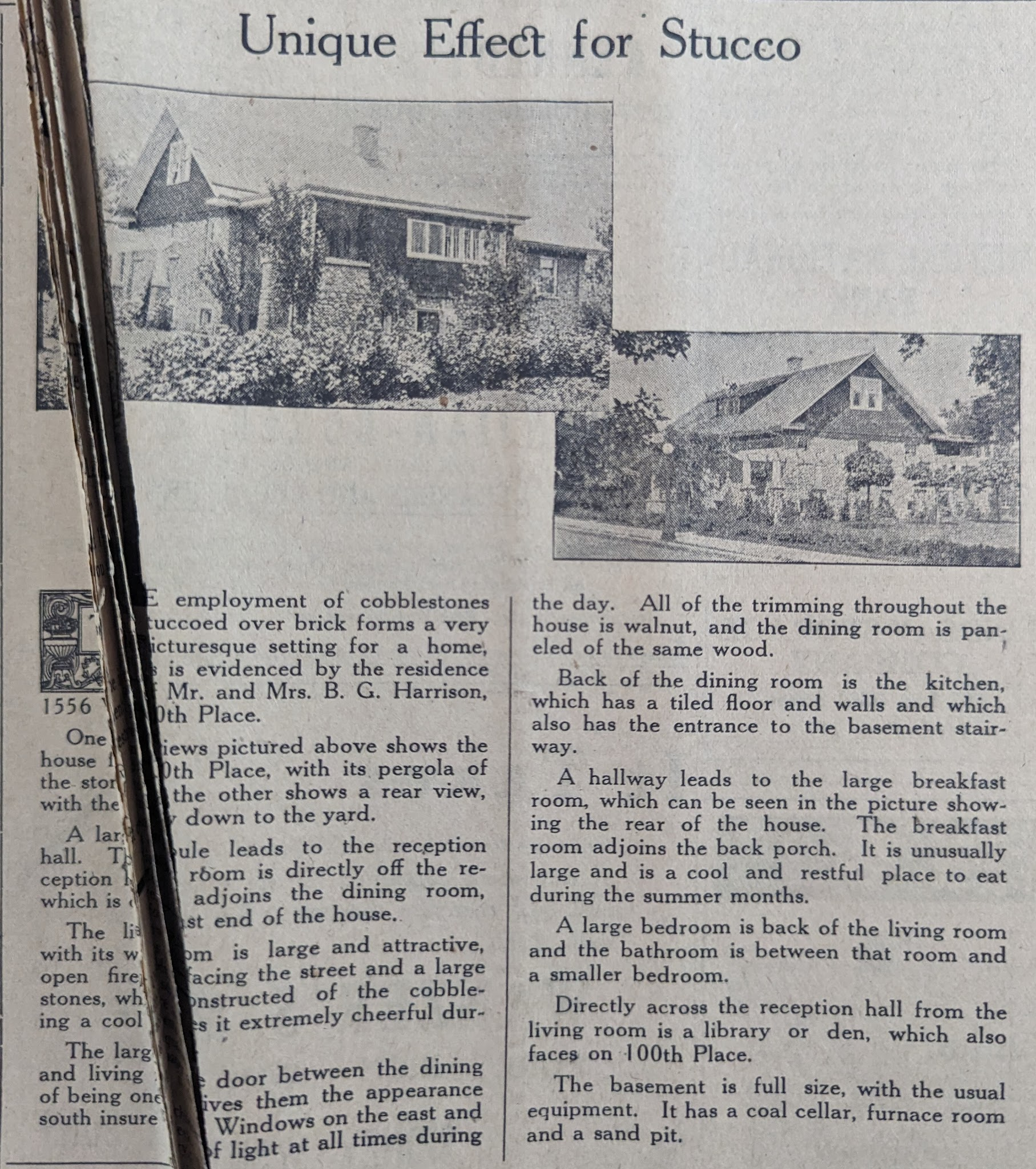 Original Newspaper Article