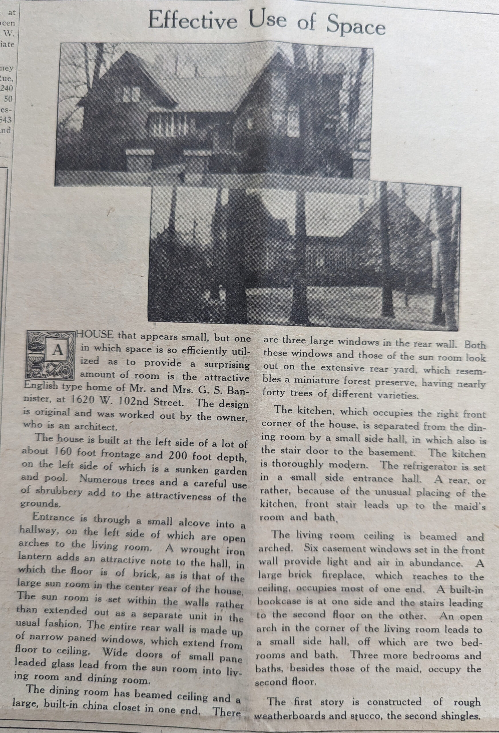 Original Newspaper Article