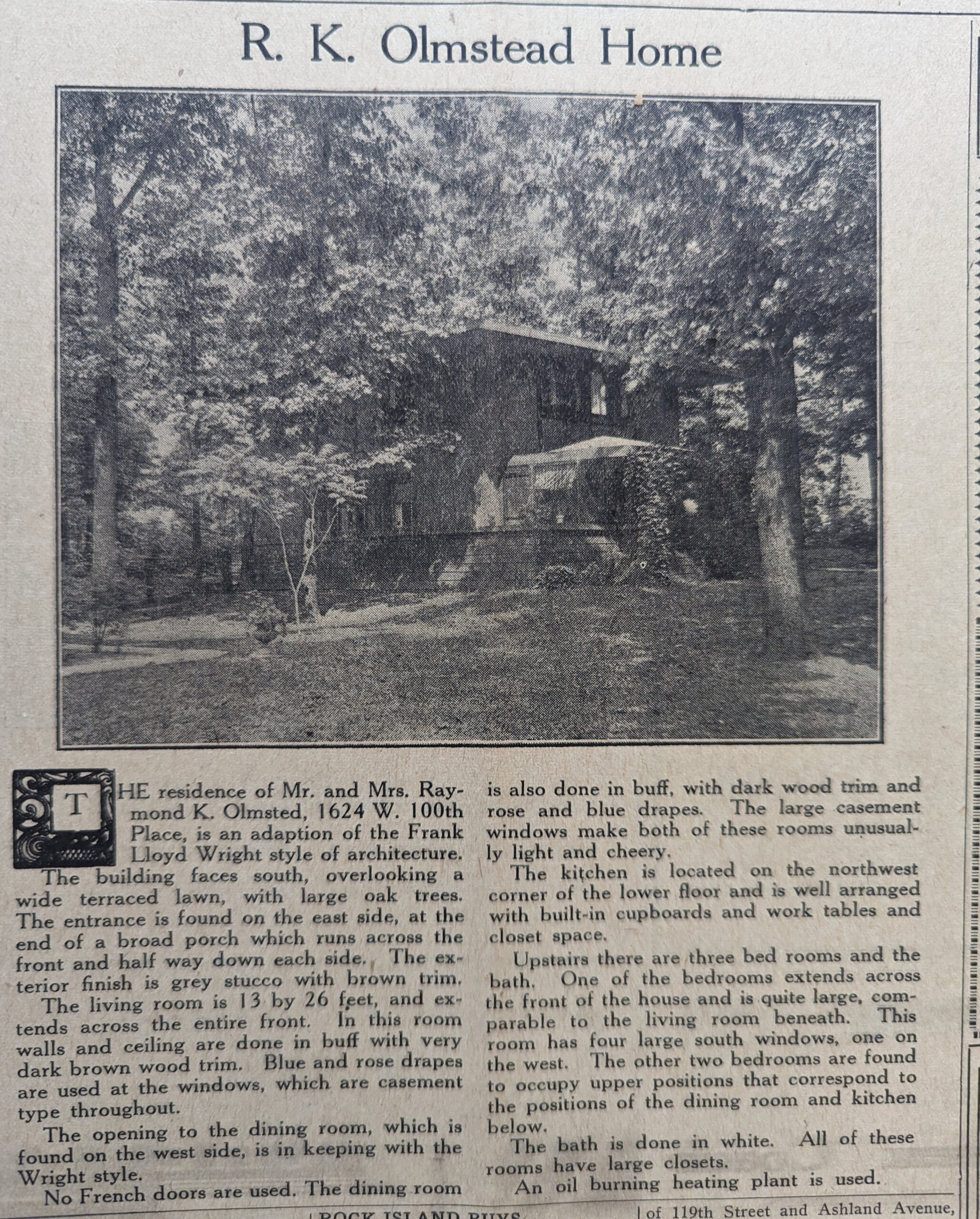 Original Newspaper Article