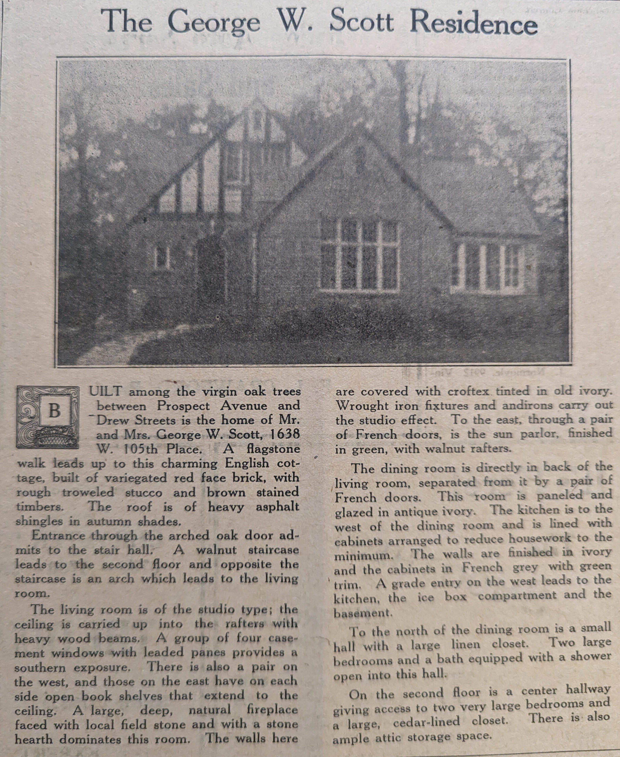 Original Newspaper Article