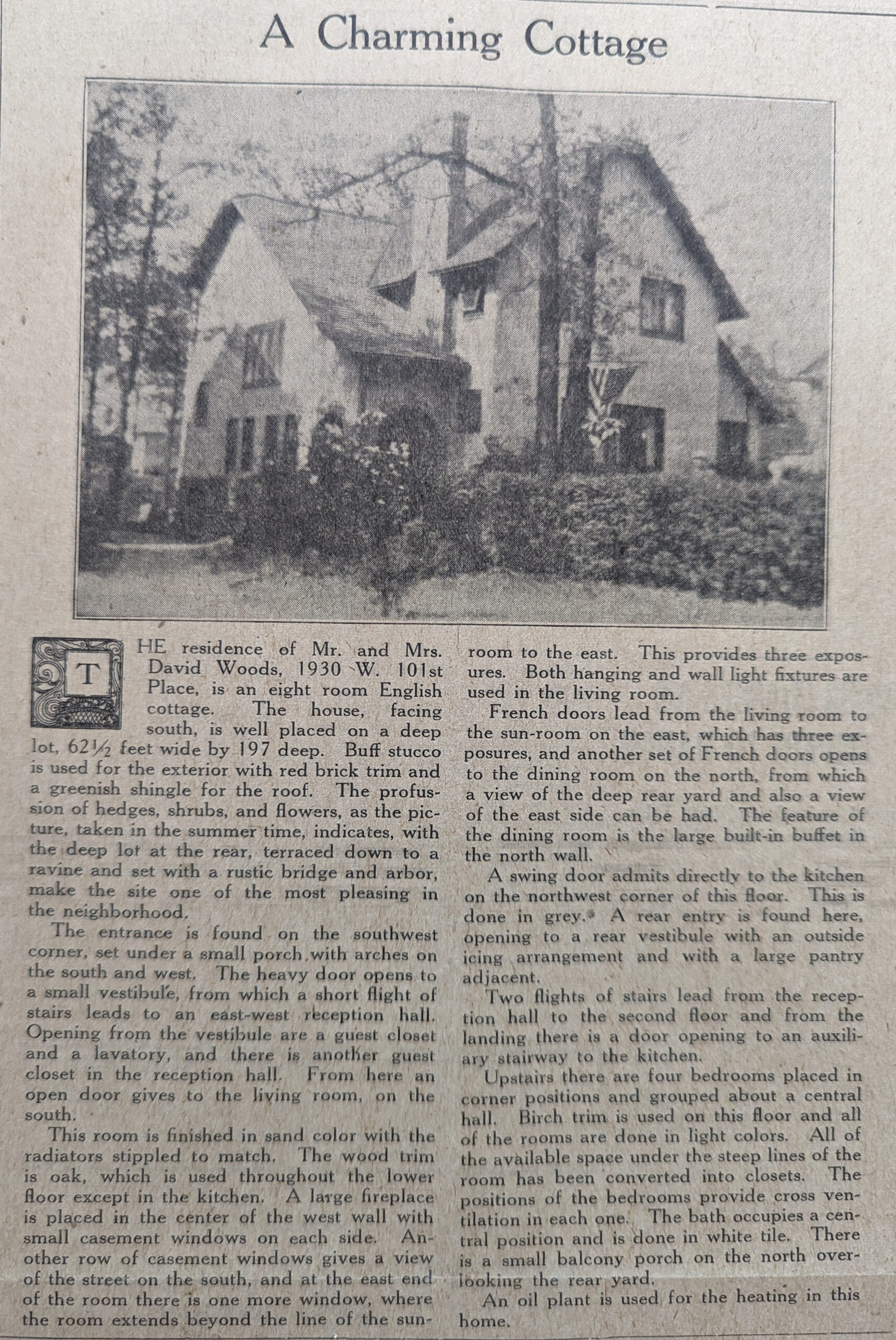 Original Newspaper Article