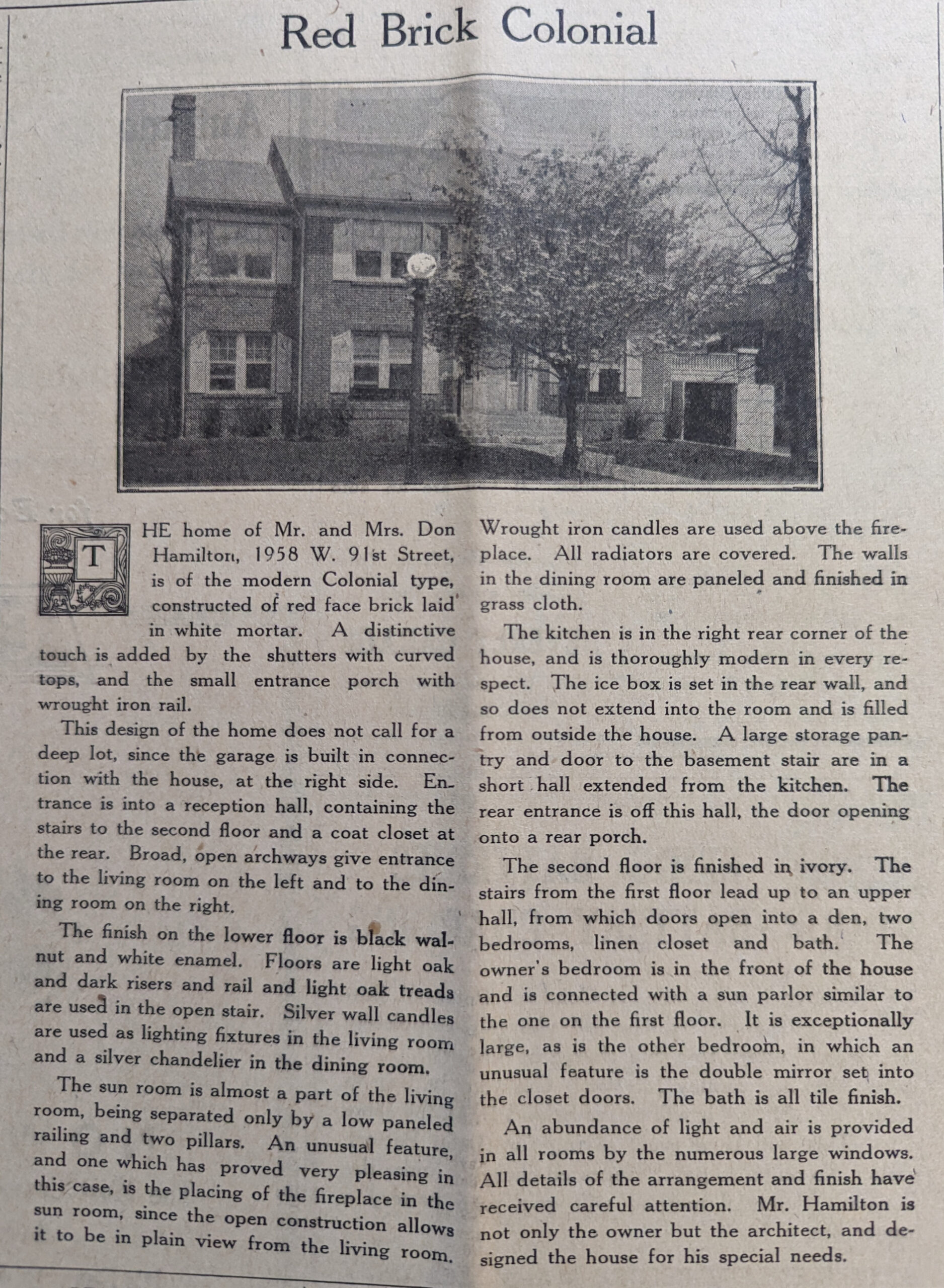 Original Newspaper Article