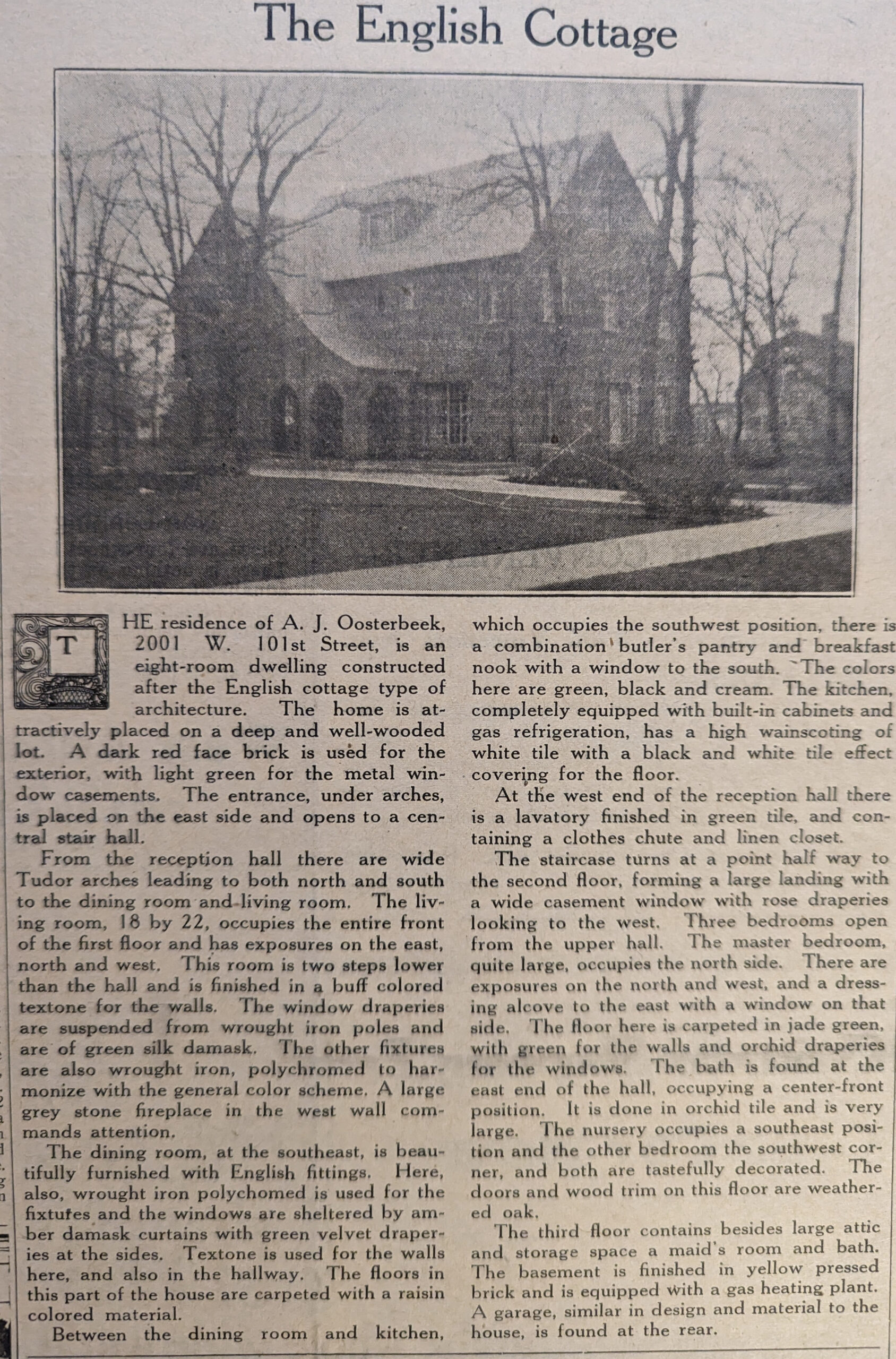 Original Newspaper Article