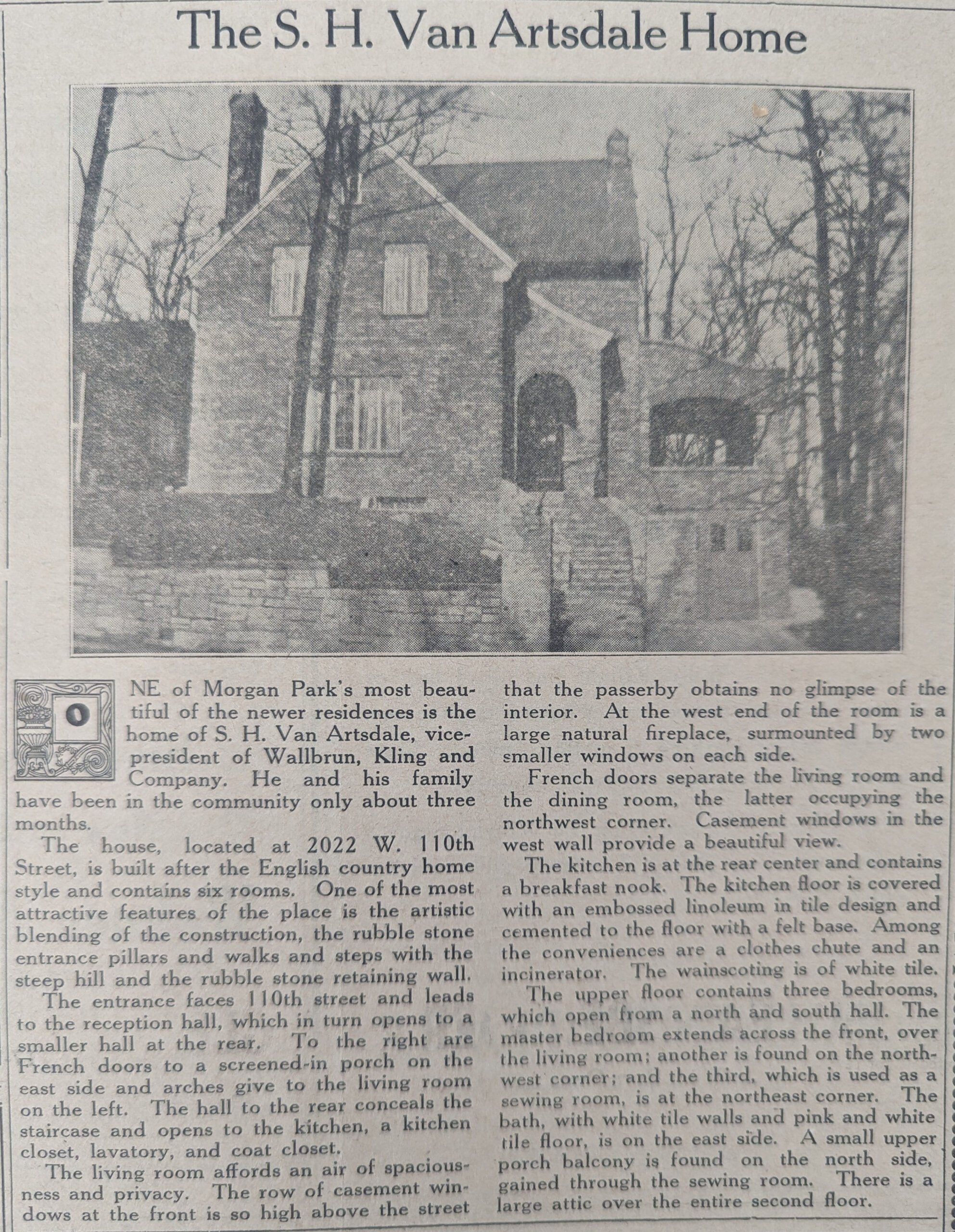 Original Newspaper Article