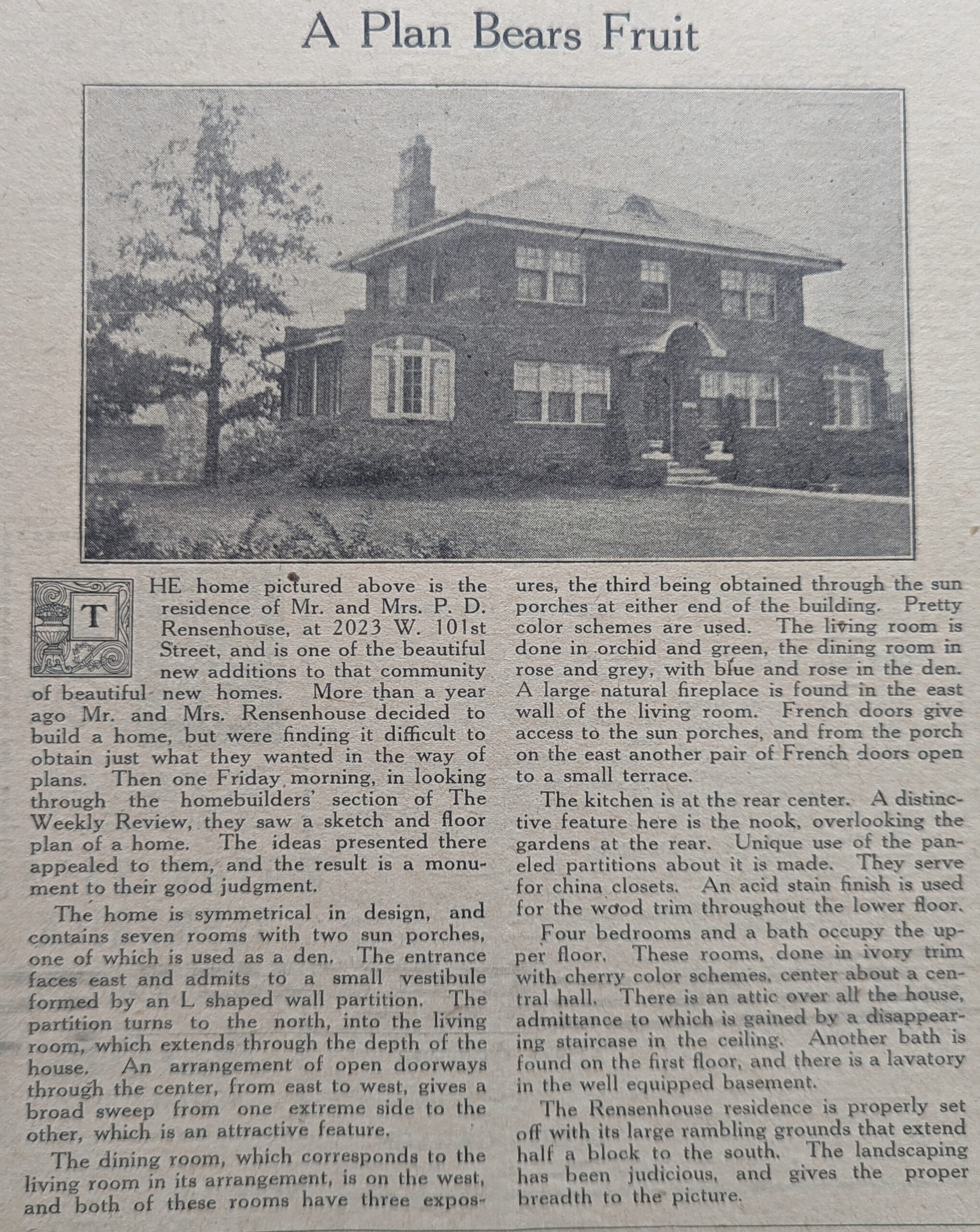 Original Newspaper Article