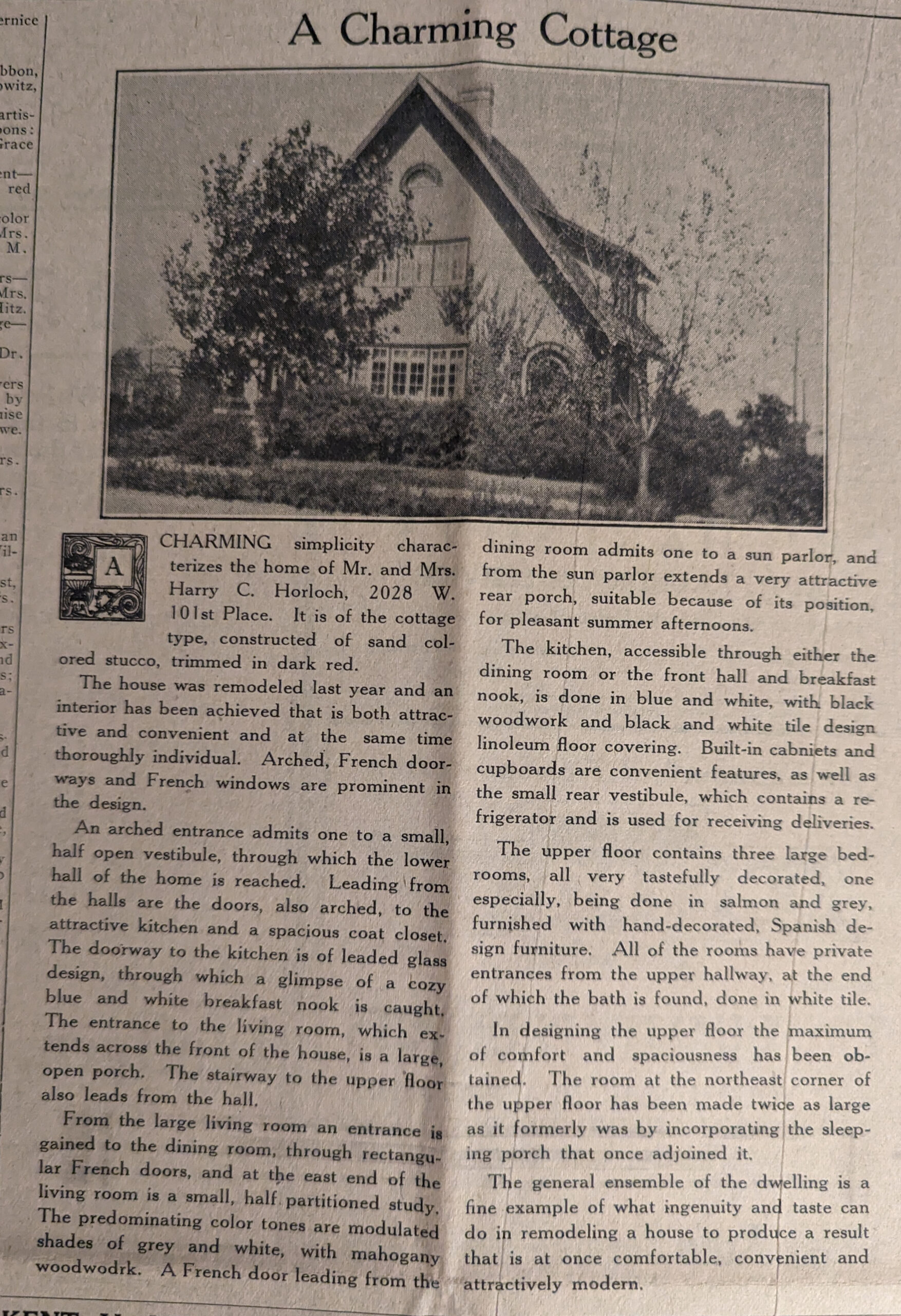 Original Newspaper Article
