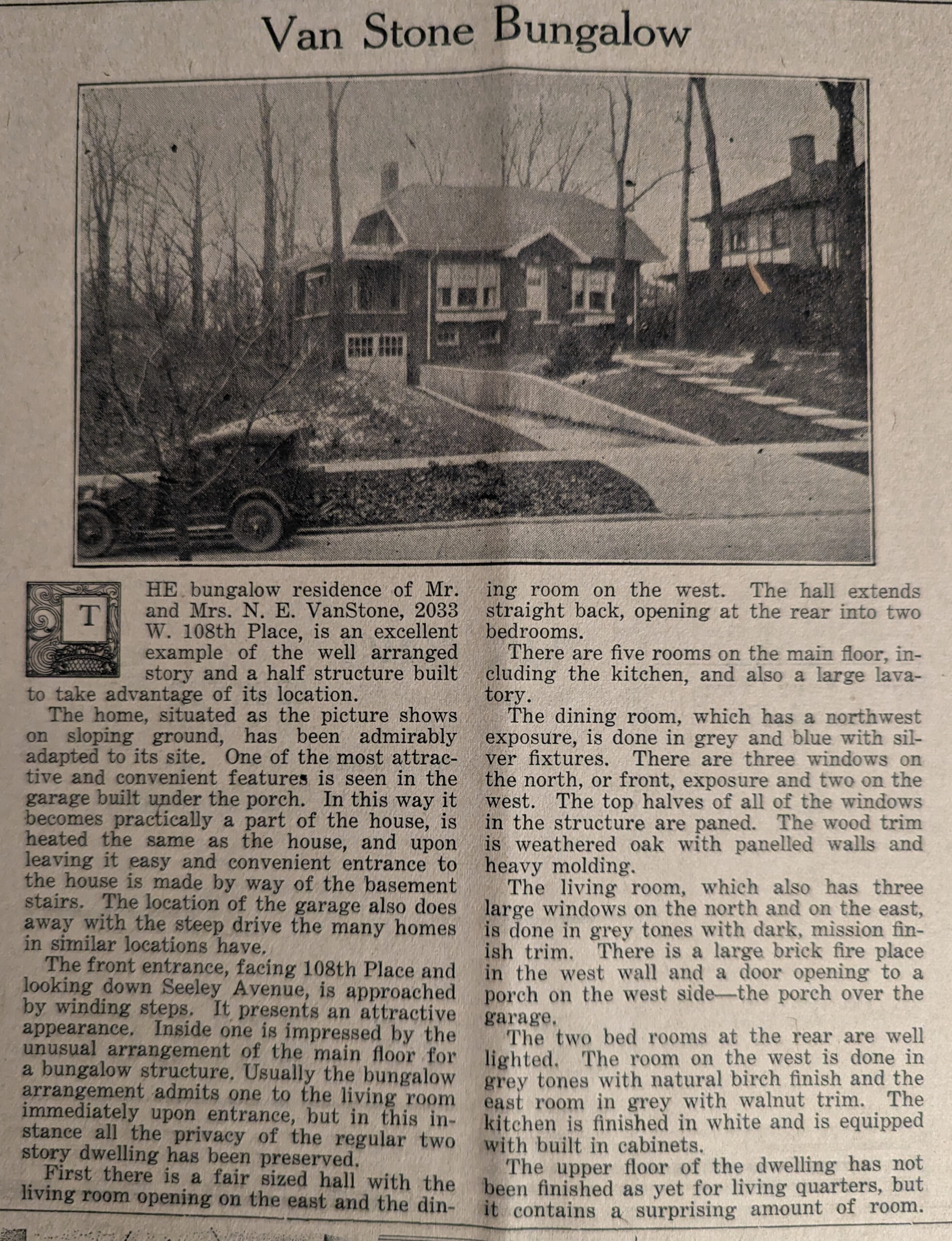 Original Newspaper Article