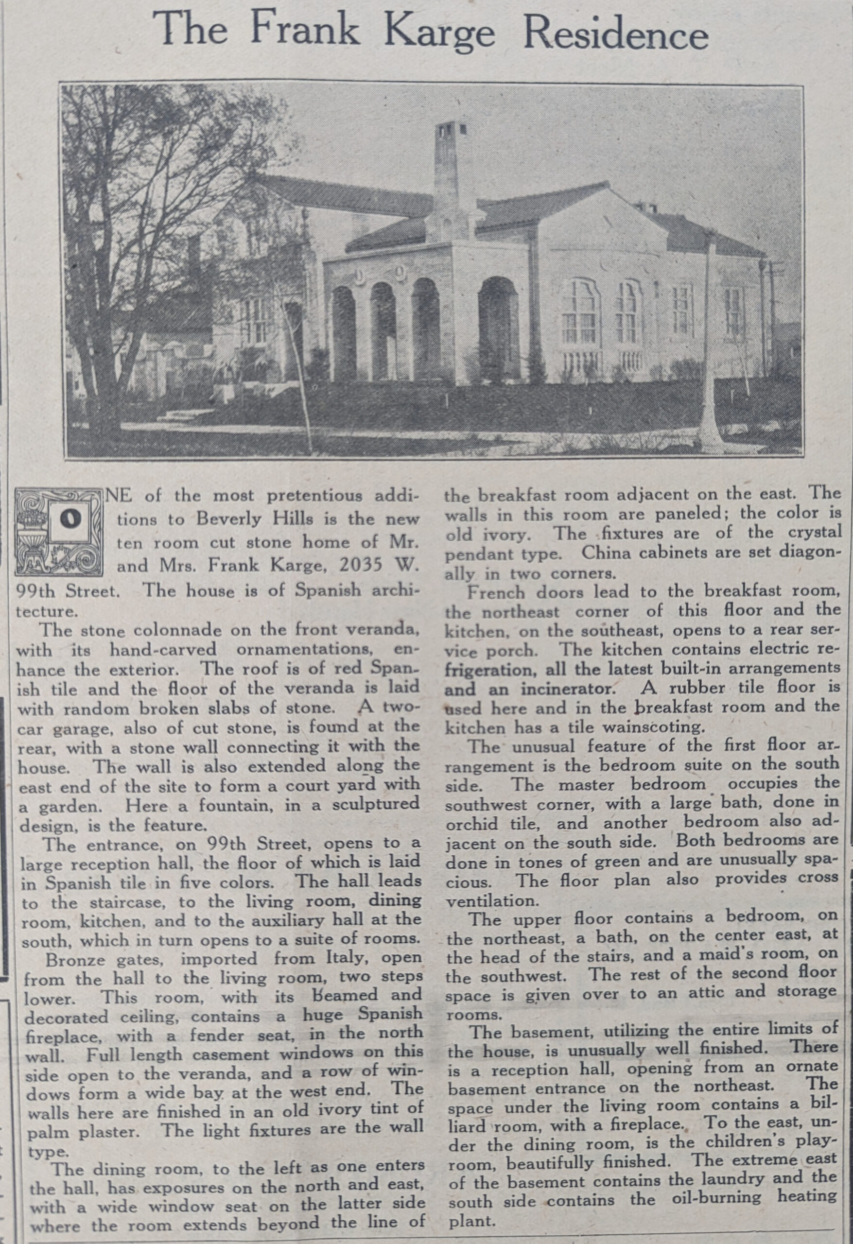 Original Newspaper Article