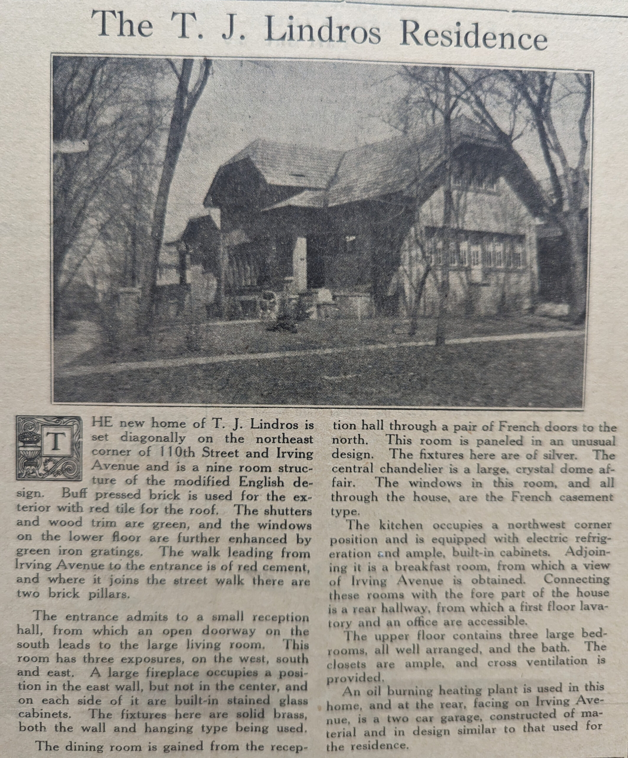 Original Newspaper Article