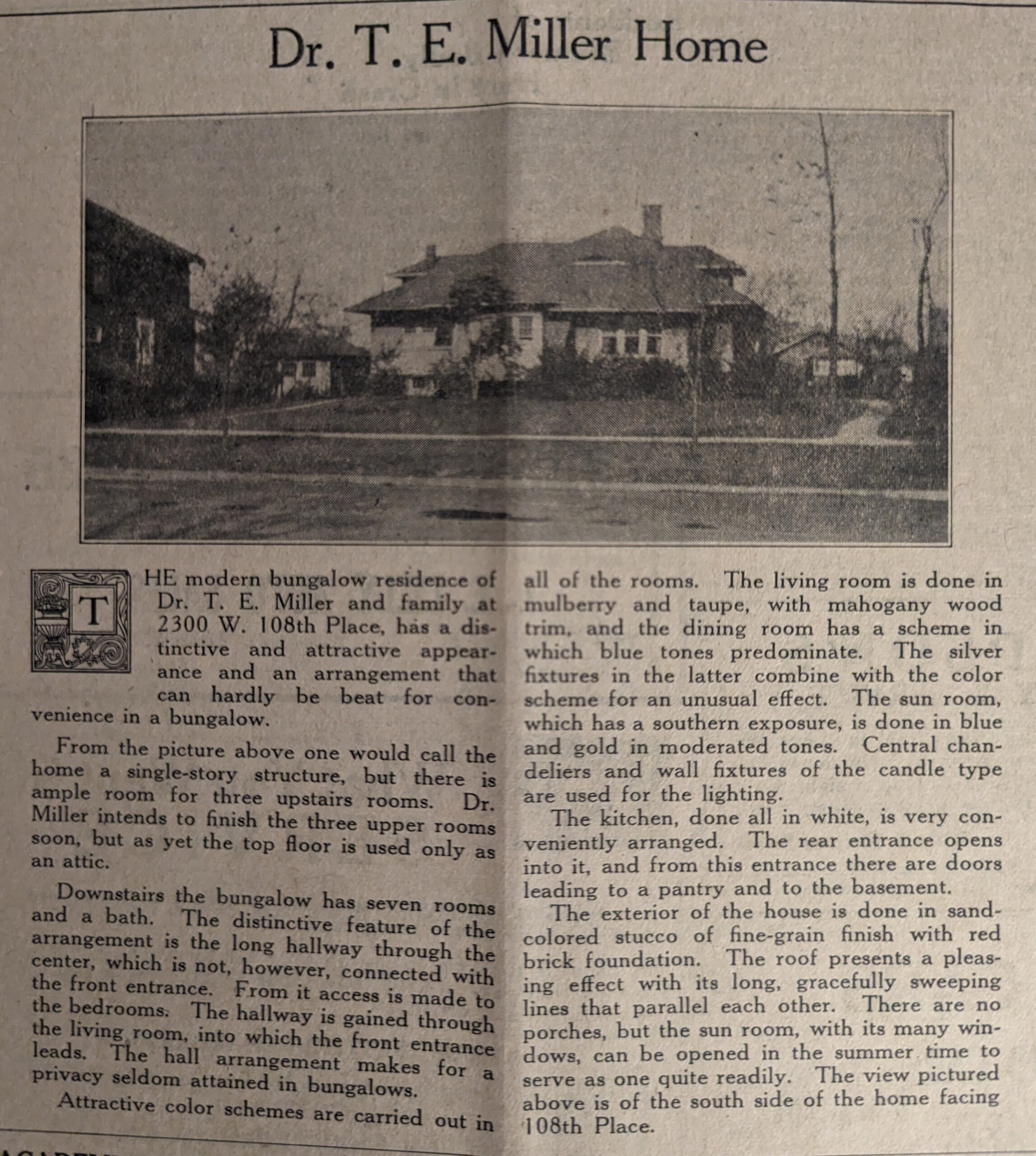 Original Newspaper Article