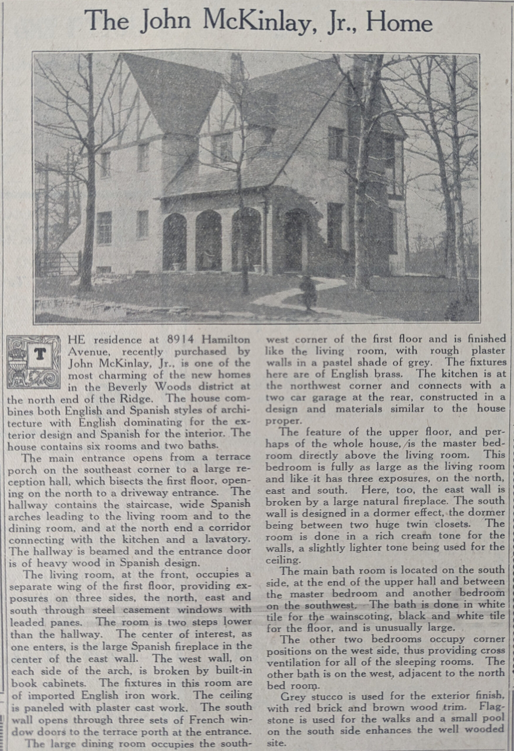 Original Newspaper Article