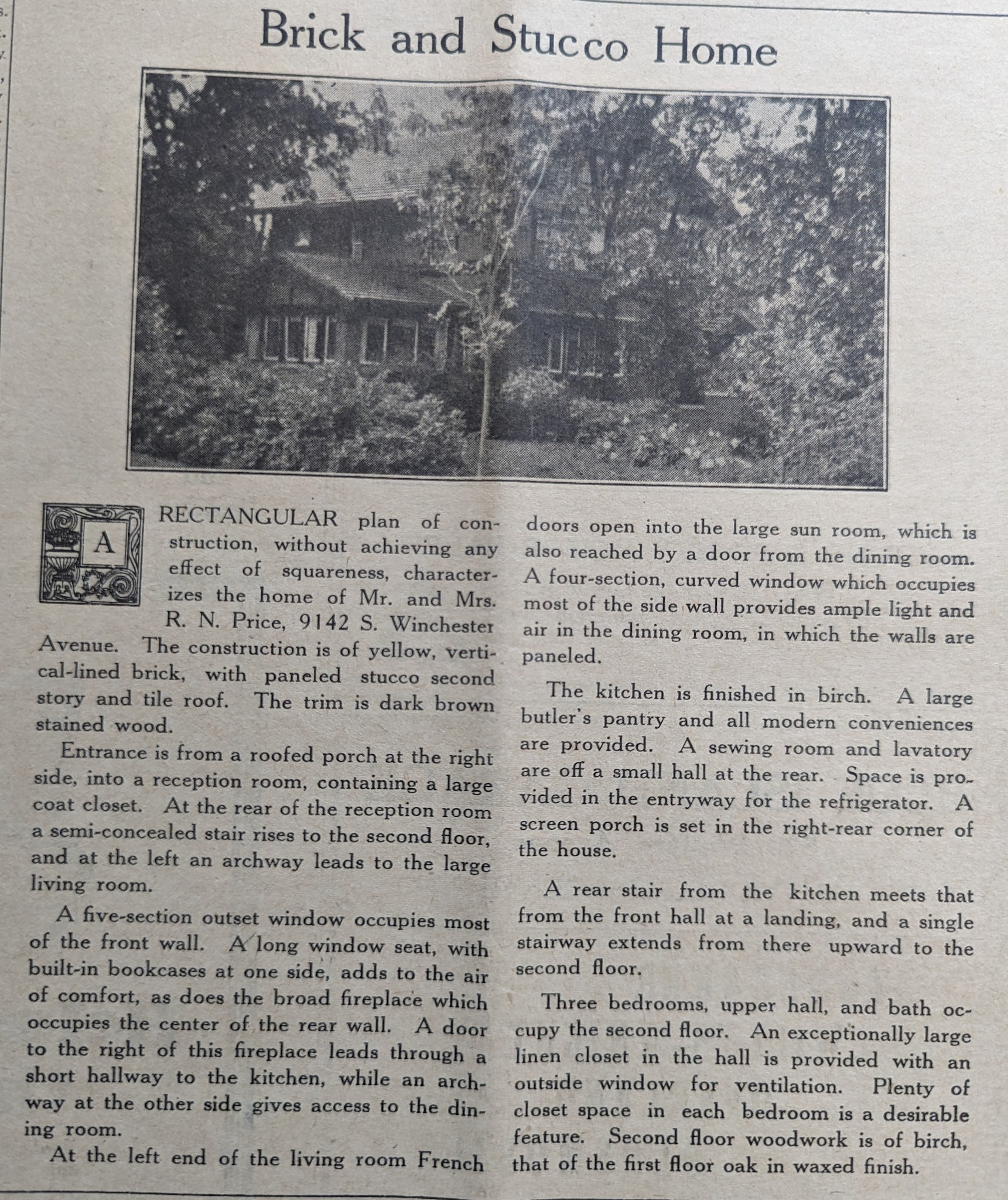 Original Newspaper Article
