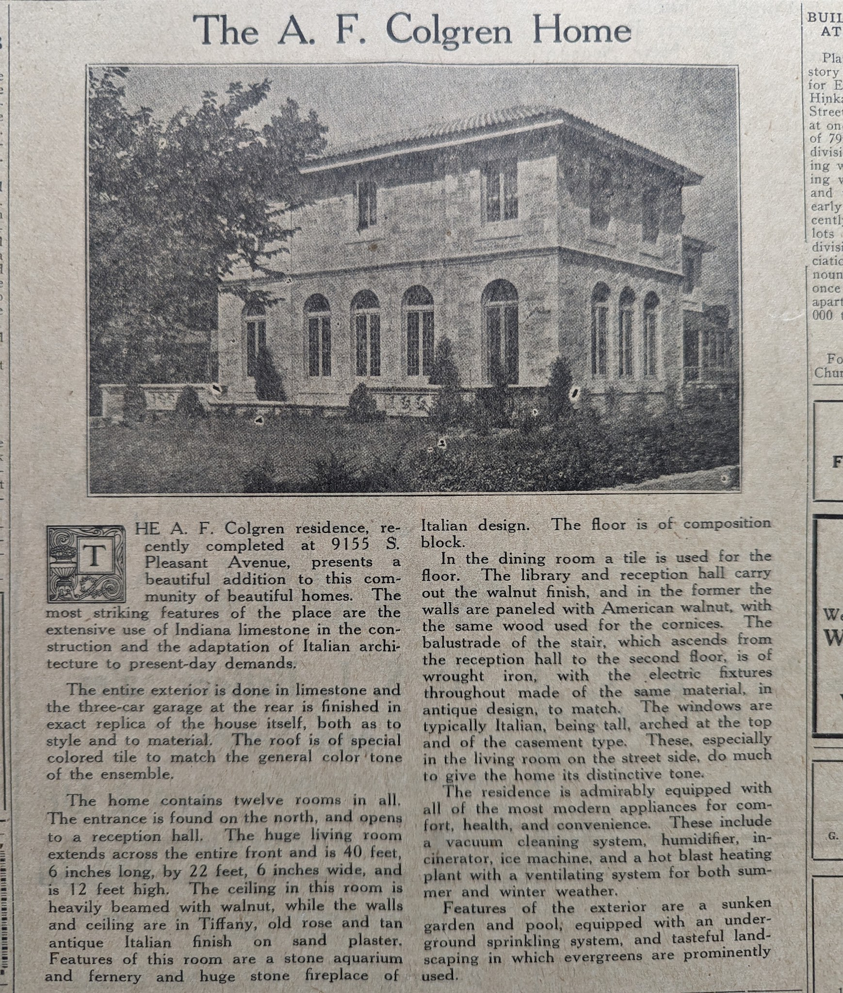 Original Newspaper Article