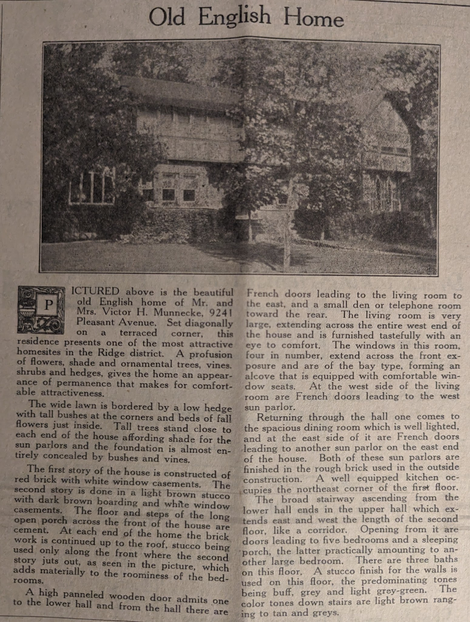 Original Newspaper Article