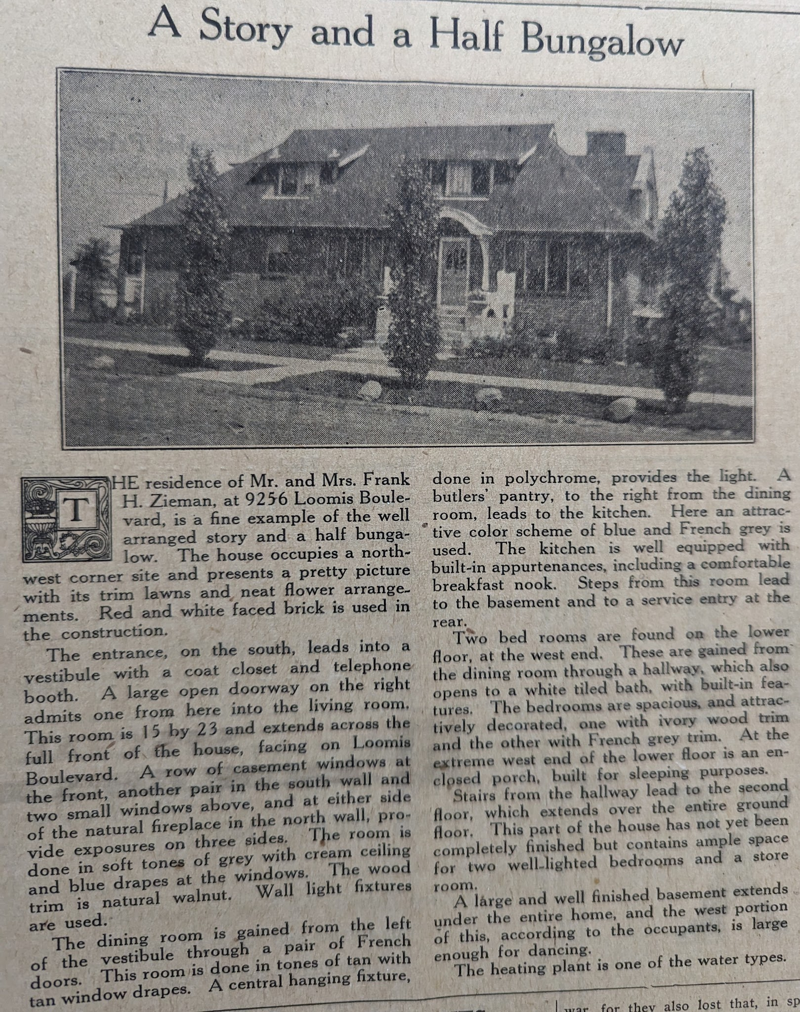 Original Newspaper Article