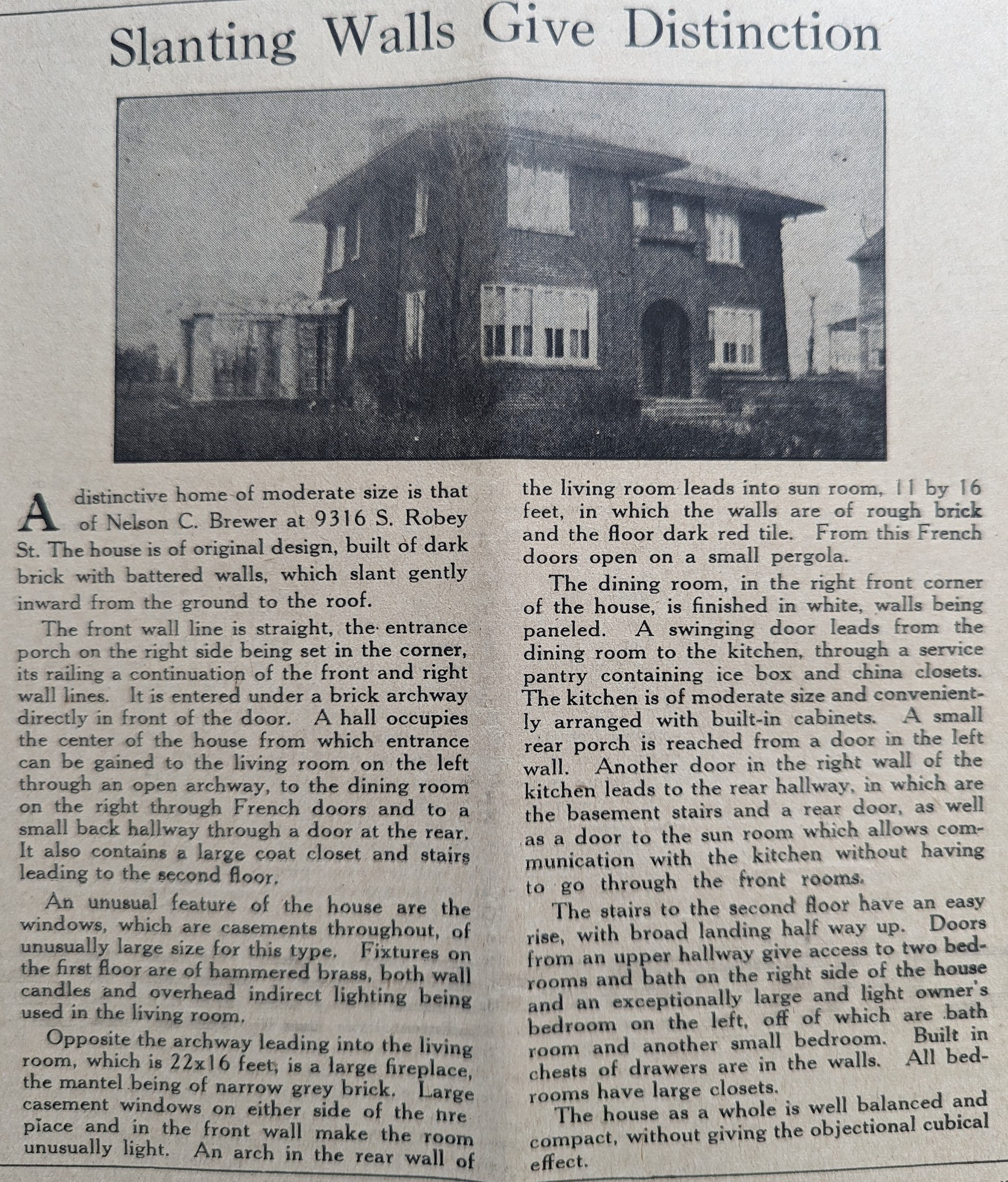 Original Newspaper Article