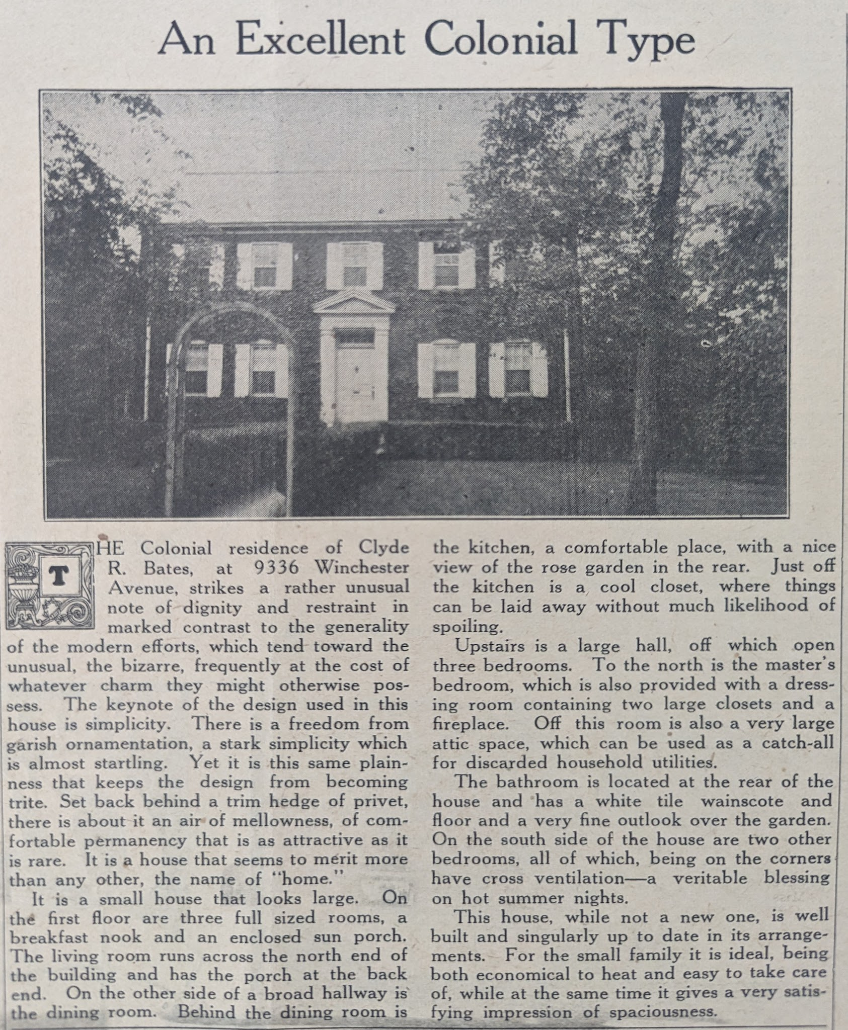 Original Newspaper Article