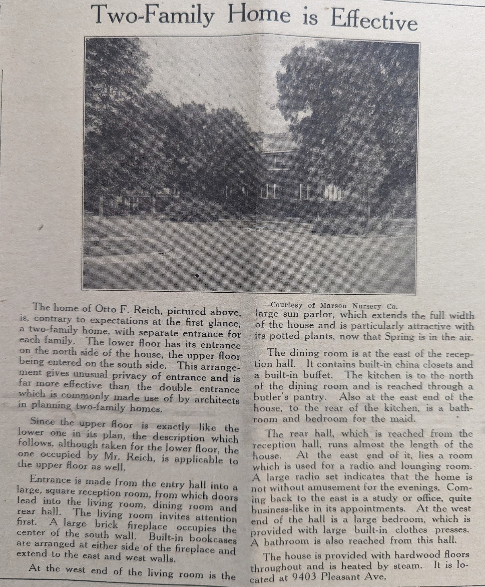 Original Newspaper Article