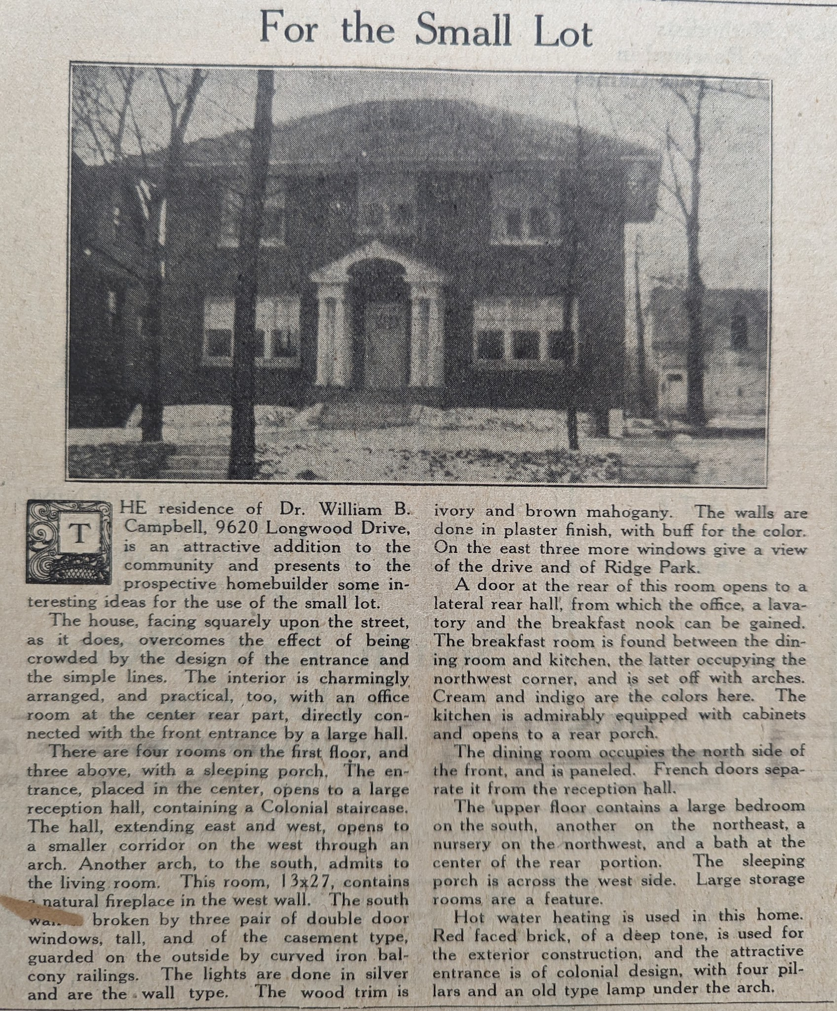 Original Newspaper Article