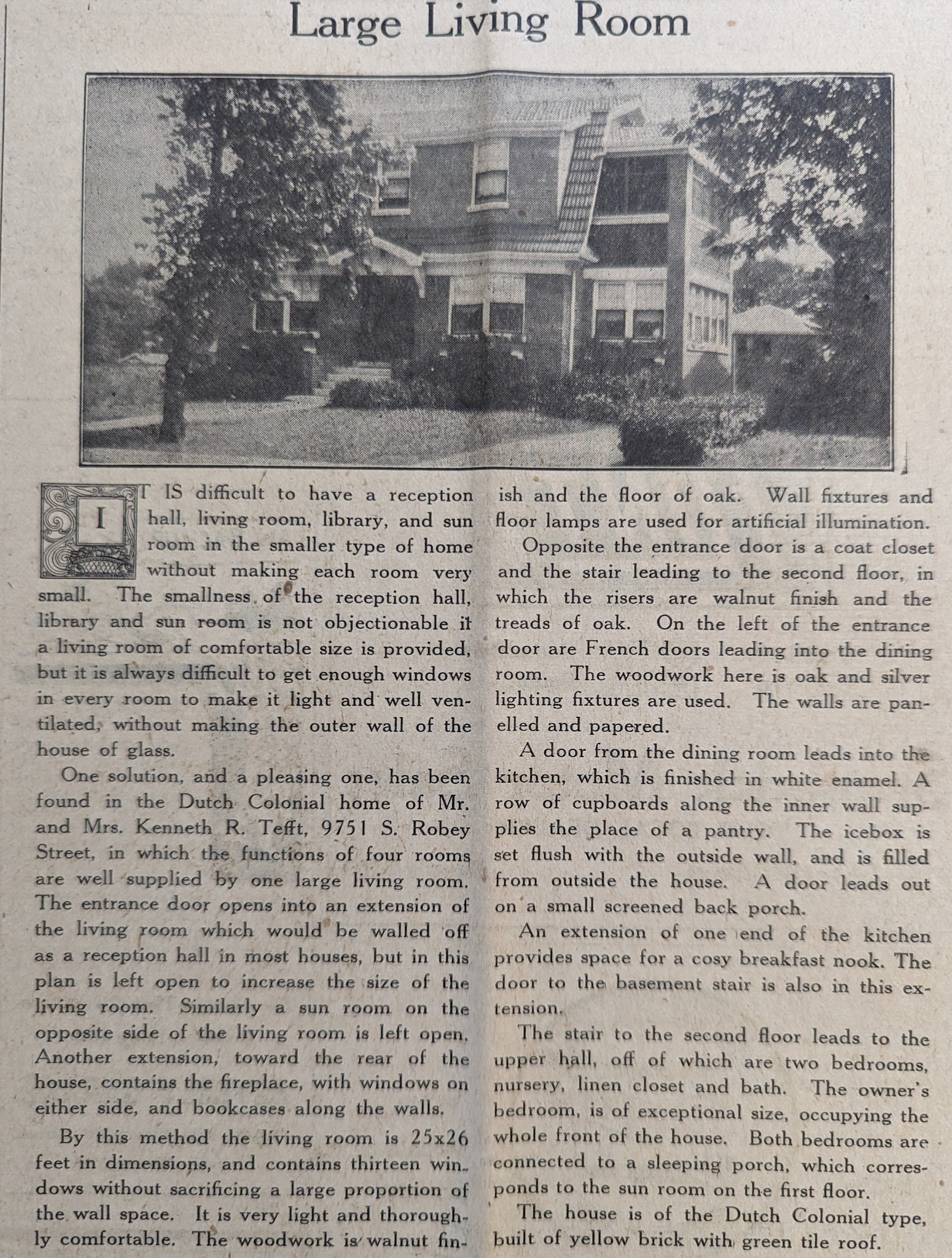 Original Newspaper Article