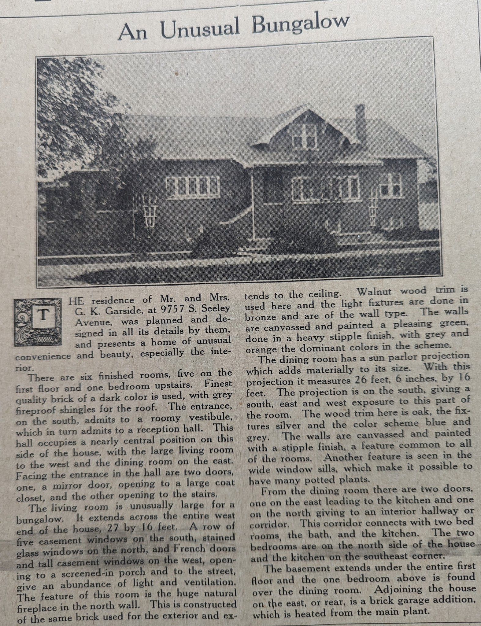 Original Newspaper Article