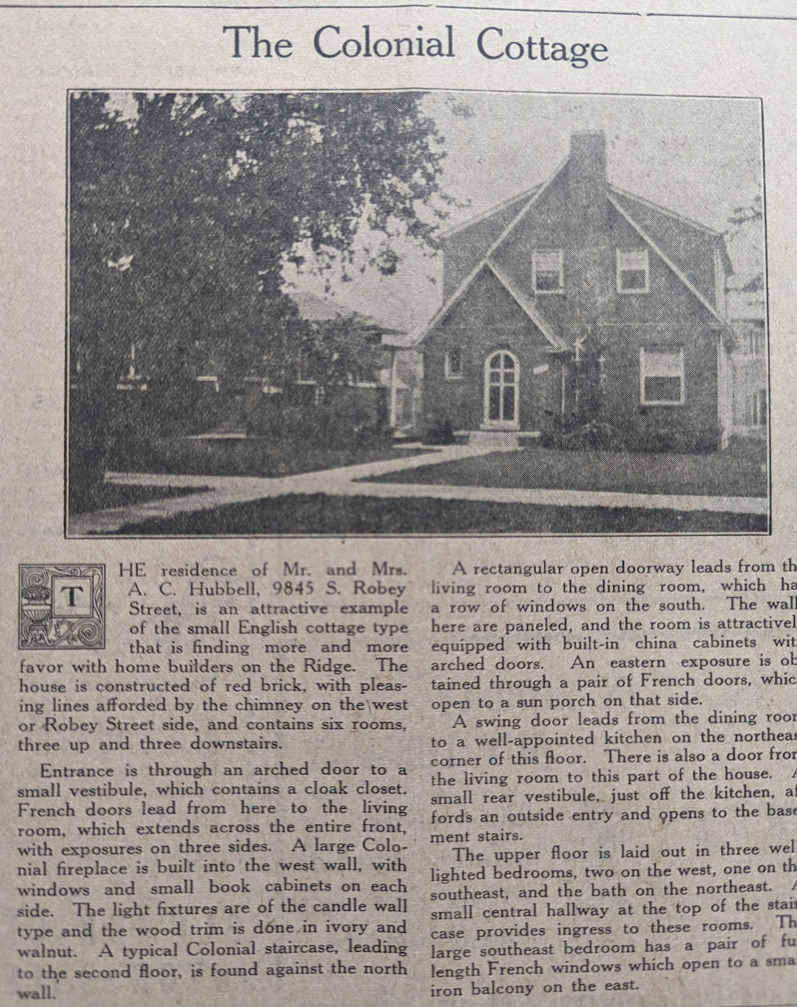 Original Newspaper Article