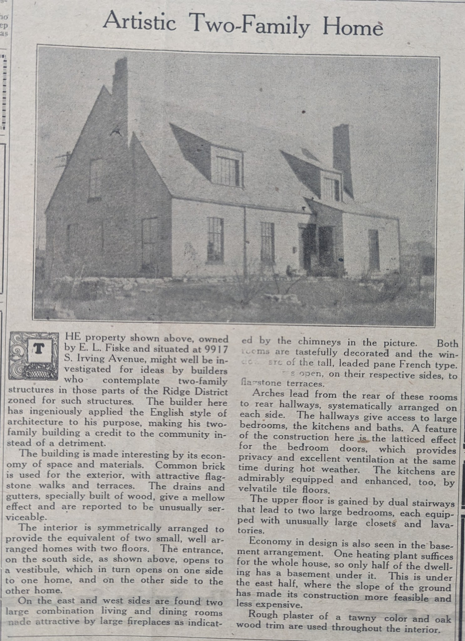 Original Newspaper Article