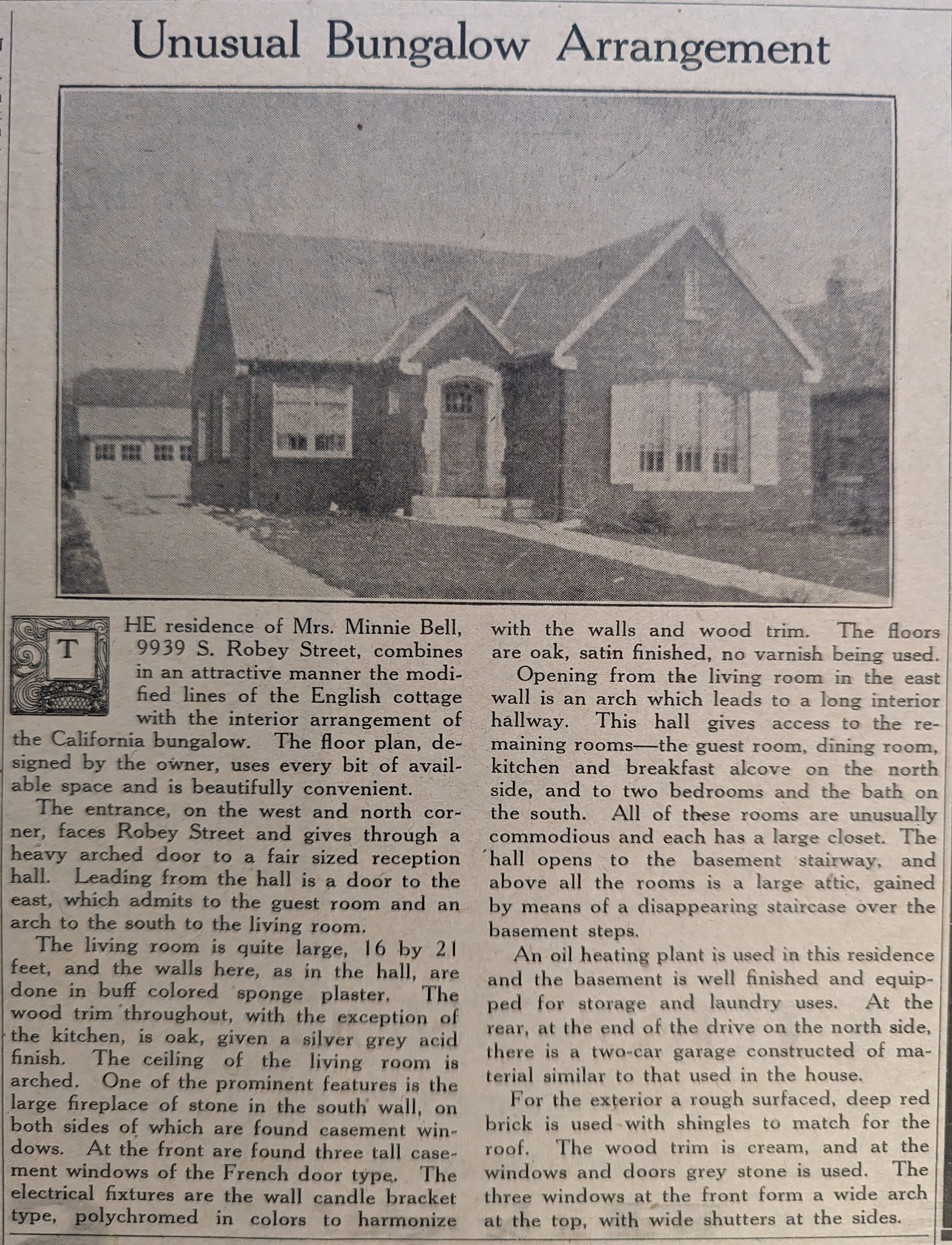 Original Newspaper Article