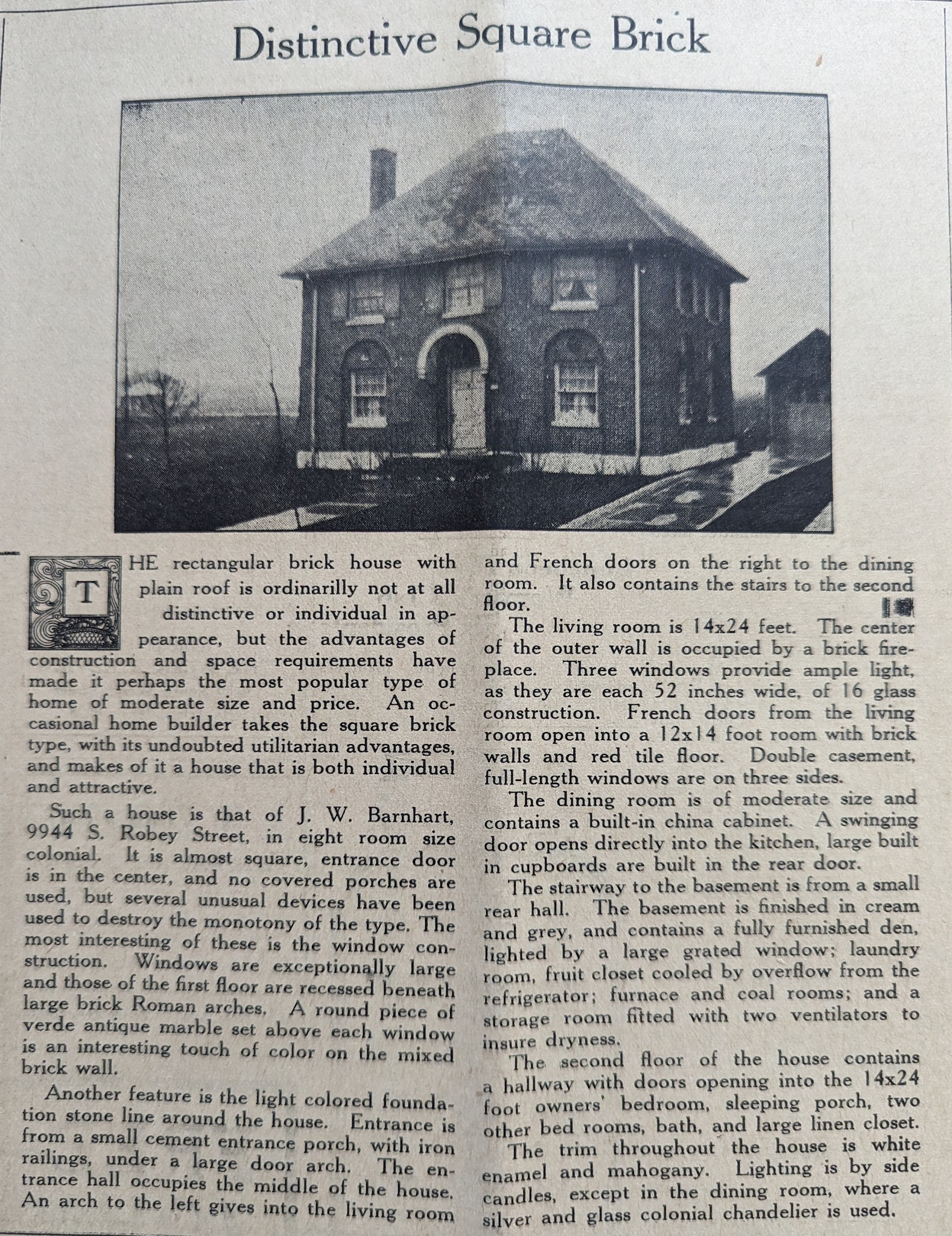 Original Newspaper Article