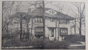An Imposing Stucco House